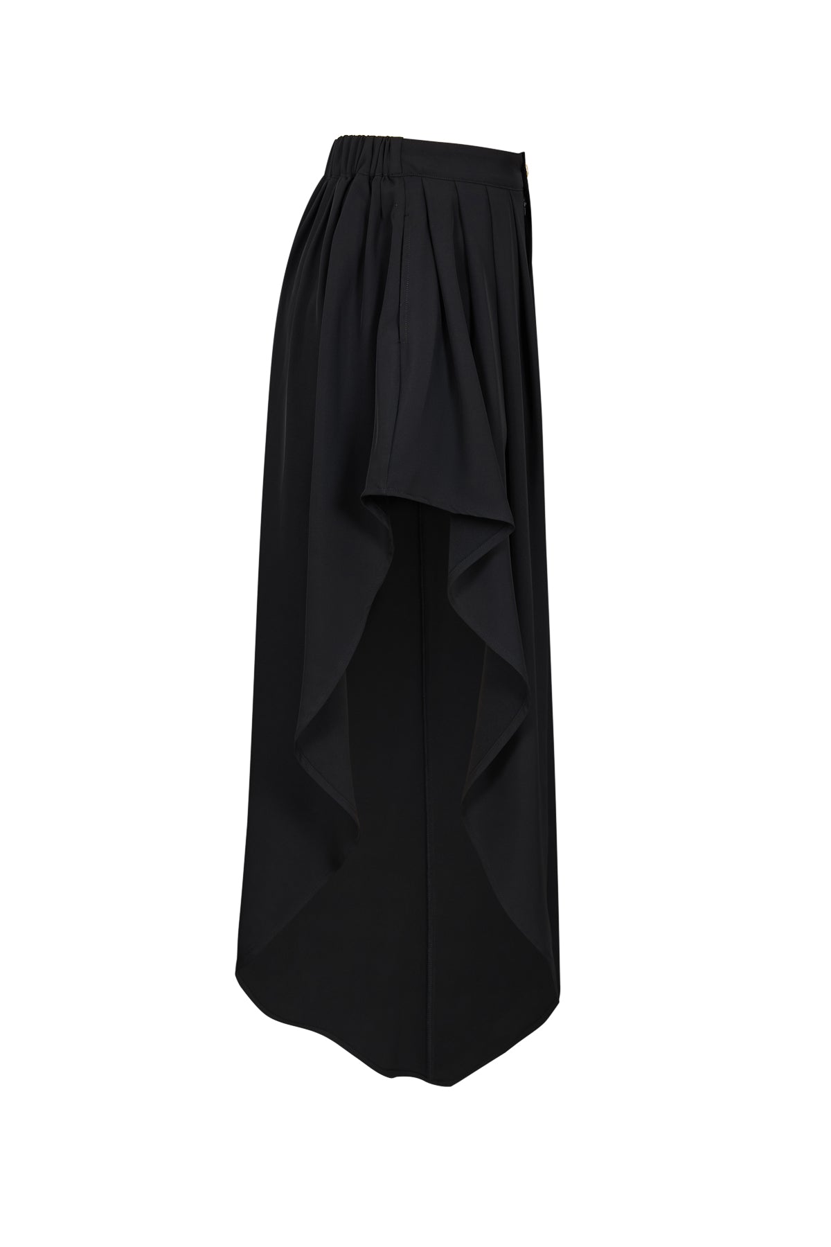 Pleated Super Flared Pants