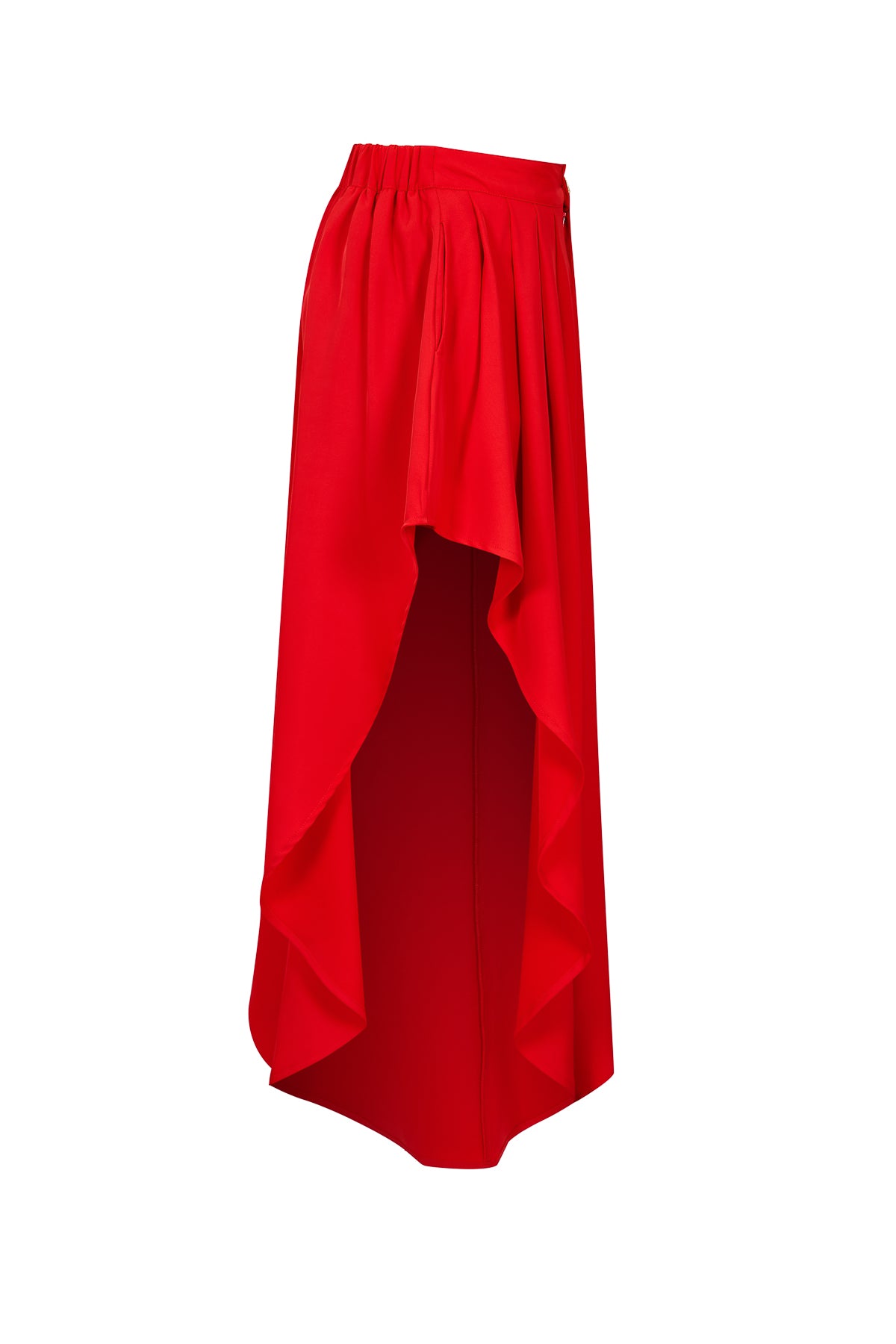 Pleated Super Flared Pants