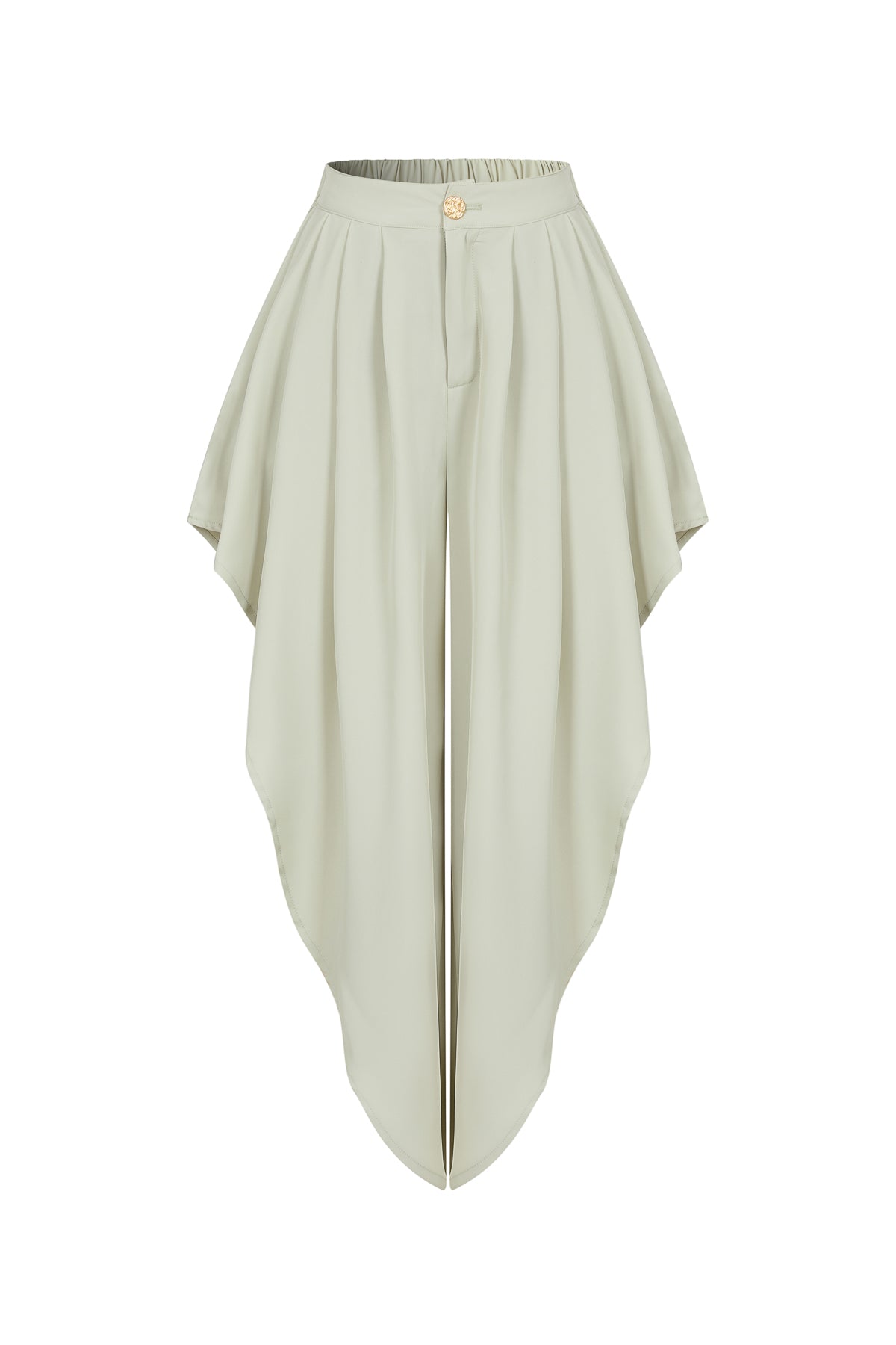 Pleated Super Flared Pants