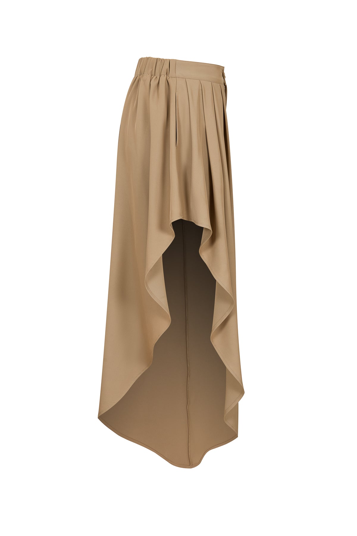 Pleated Super Flared Pants