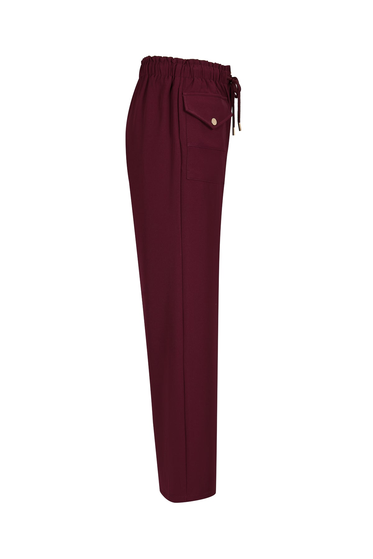 Utilitarian Twill Wide Pants