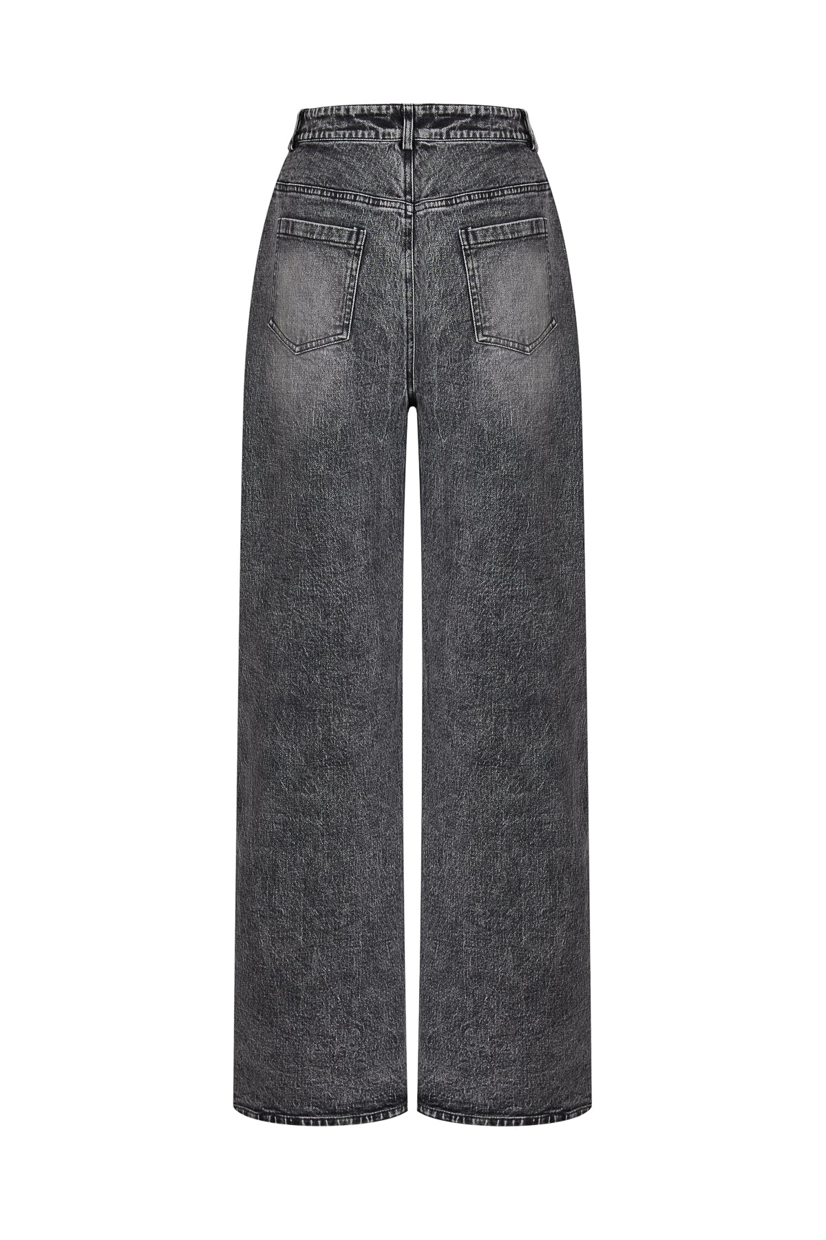 Twill Denim Mix Pants