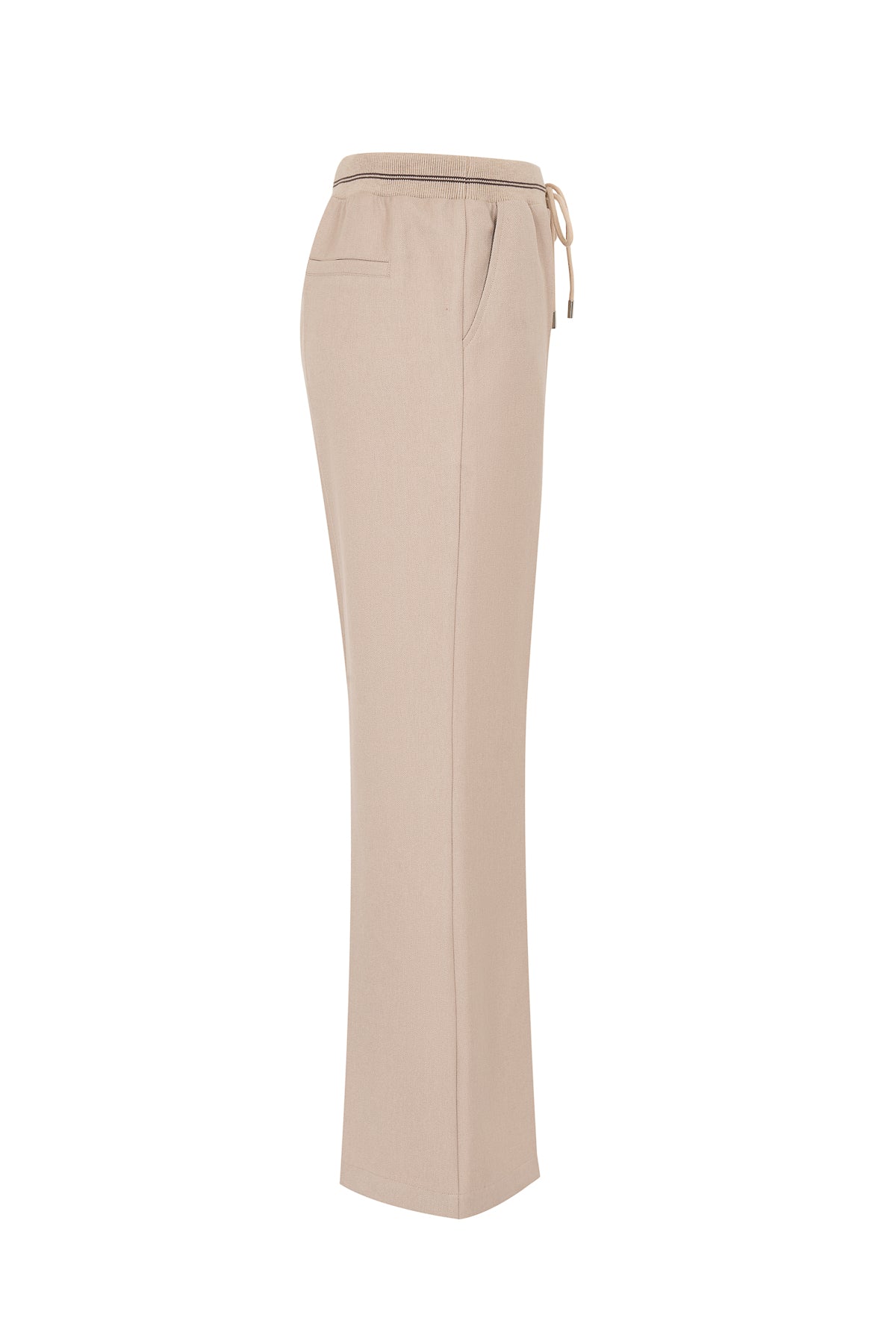 Sporty Tweed Jogger Pants