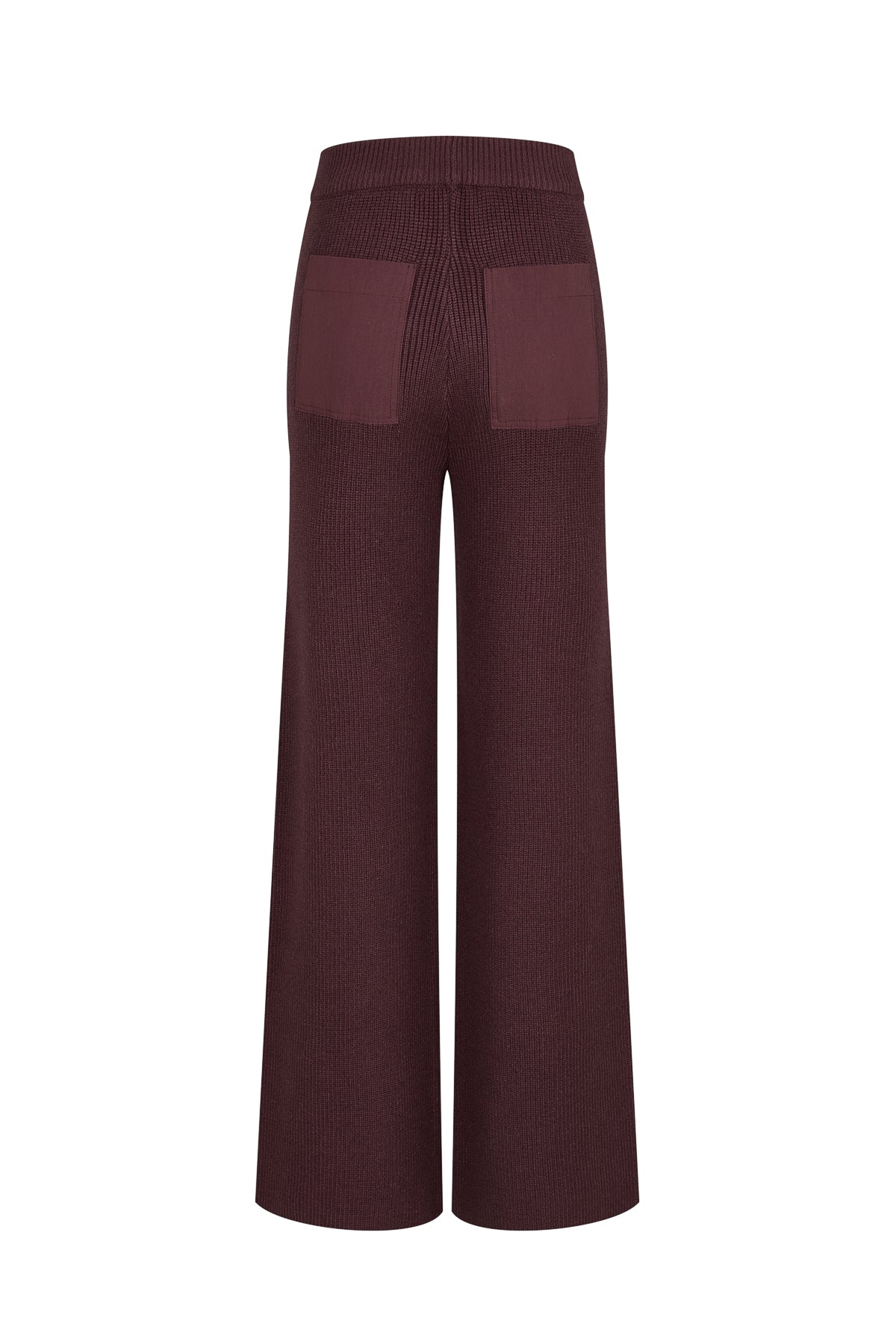 Woven Mix Utilitarian Knit Pants