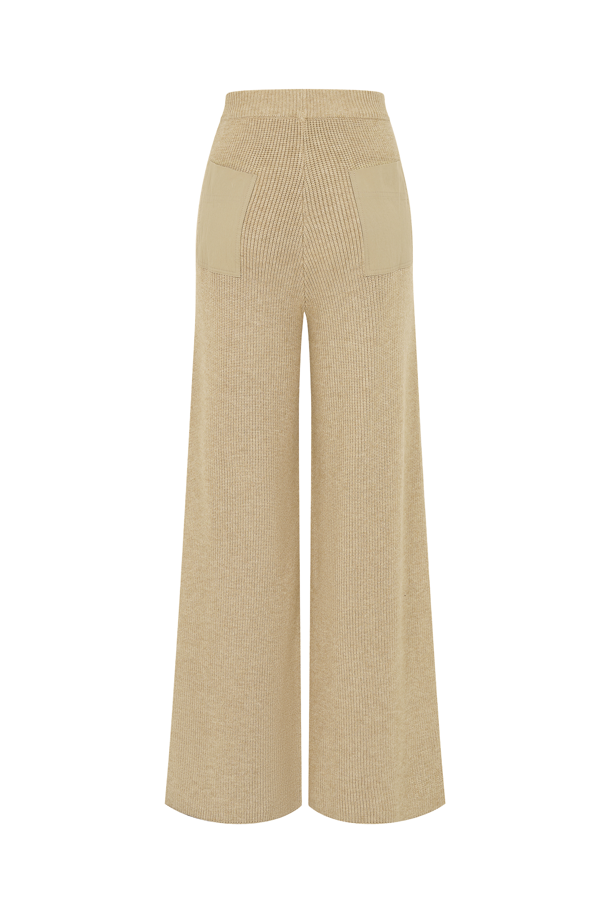 Woven Mix Utilitarian Knit Pants
