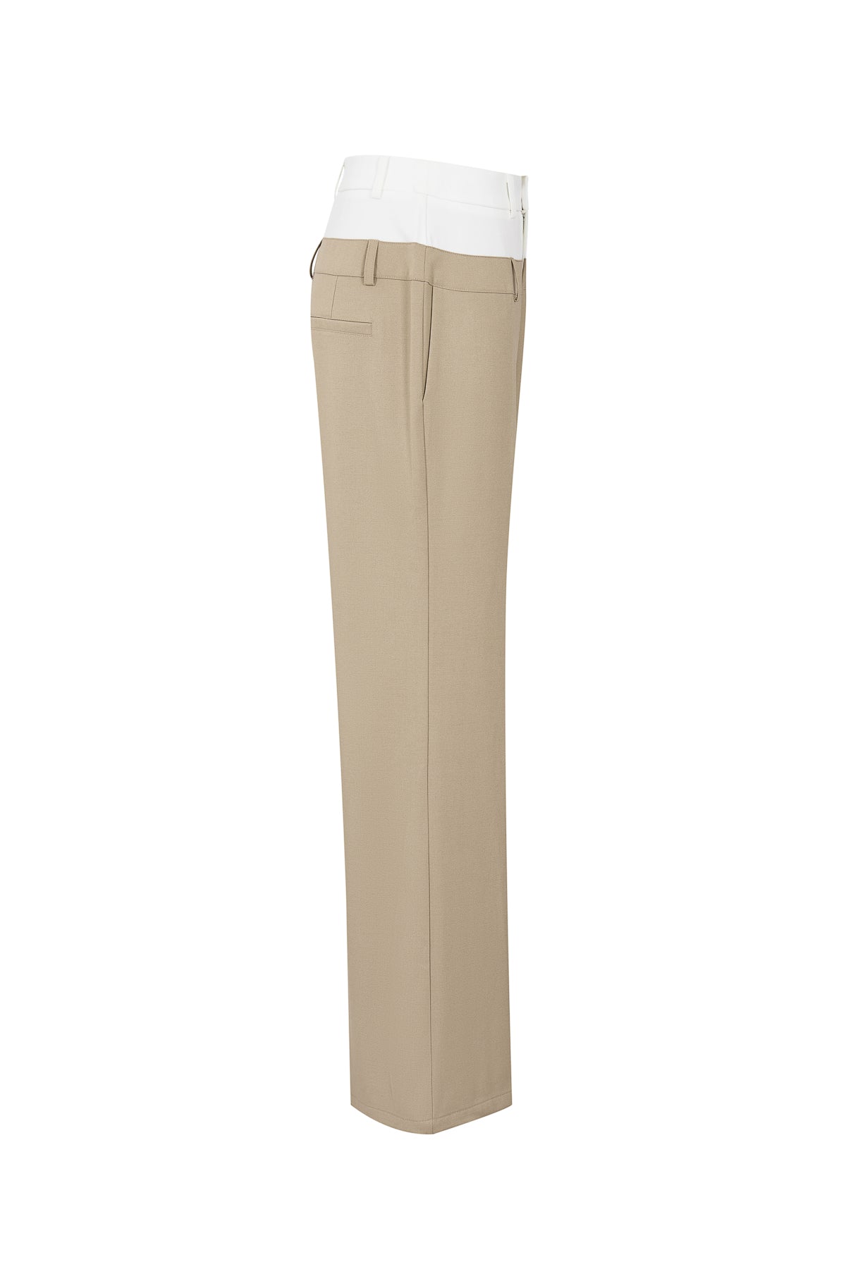Mix Media Wide Pants