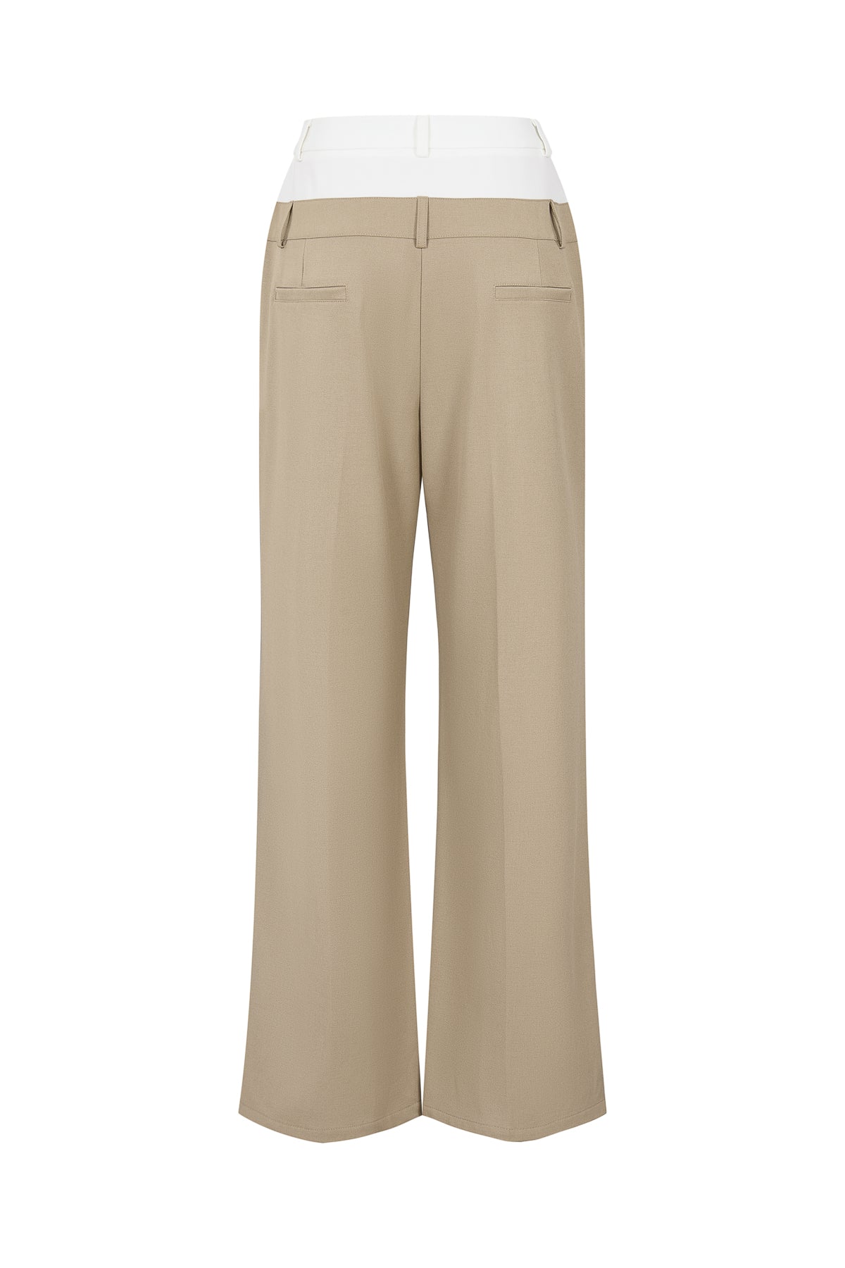 Mix Media Wide Pants