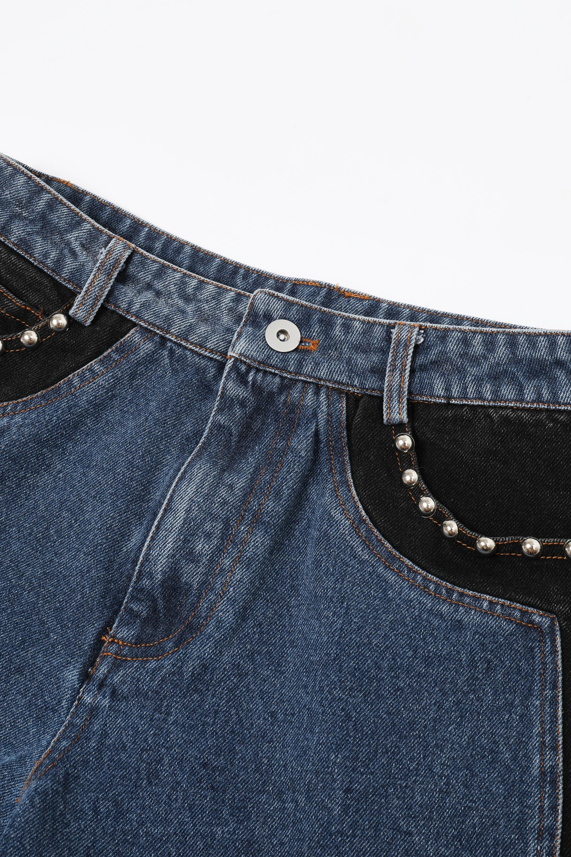 Midnight Rodeo Jeans With Studs