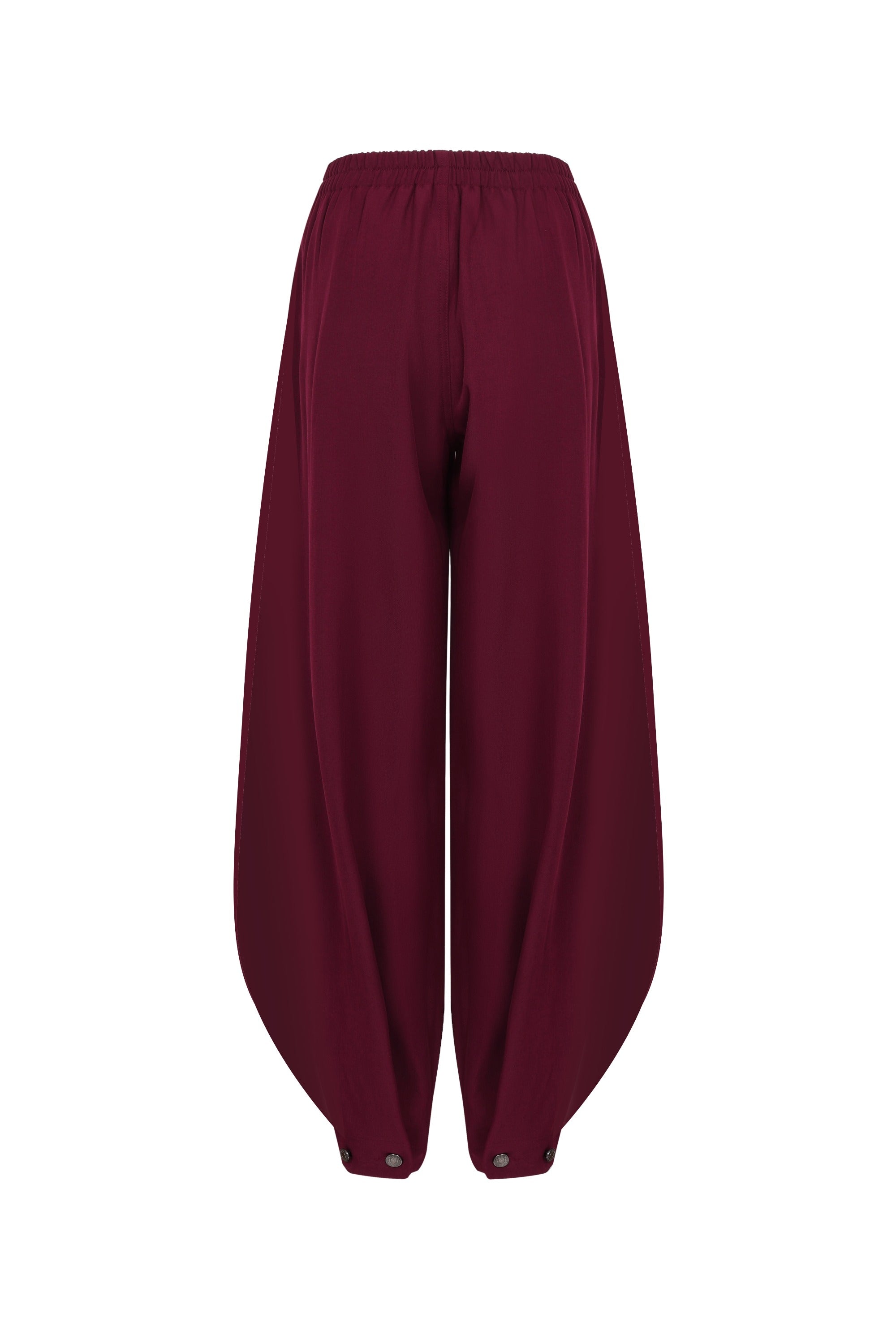 The Sera Woven Barrel Trousers