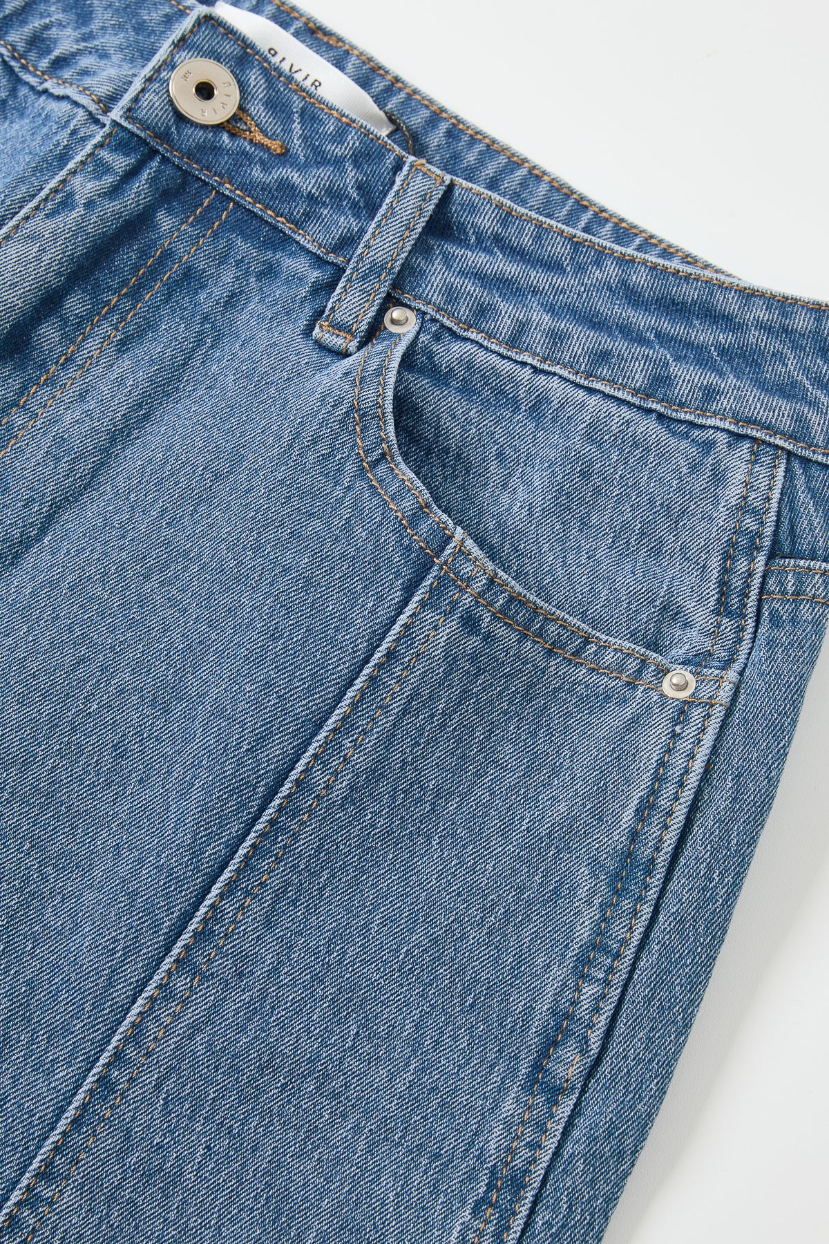 High Waist Barrel Jeans