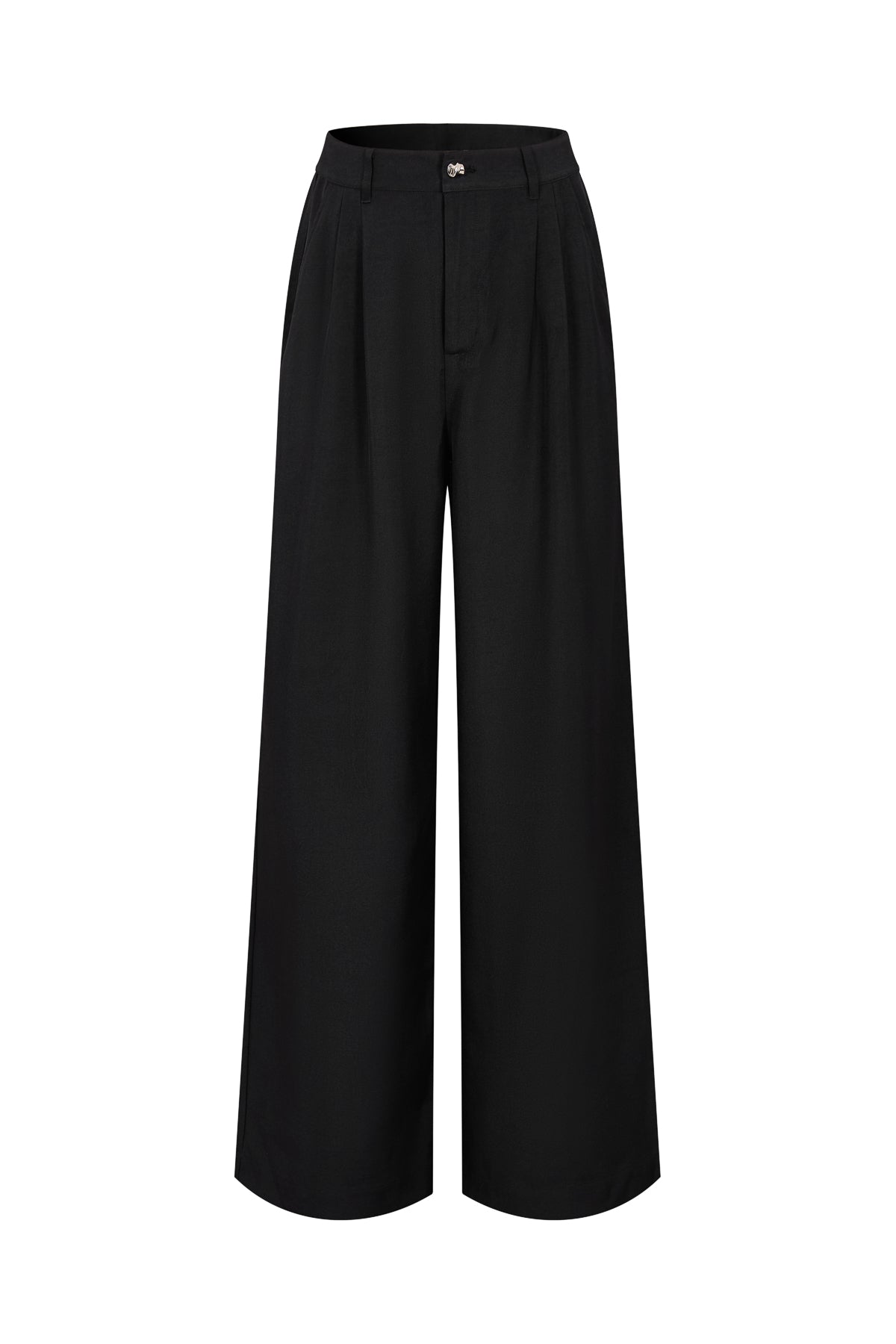 Woven Pants with Pleats