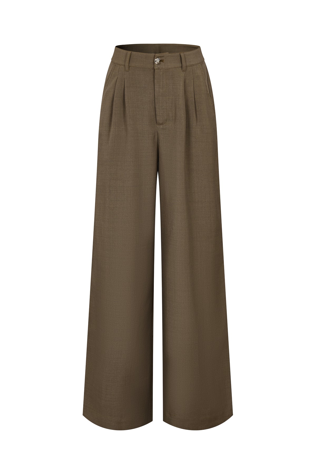 Woven Pants with Pleats