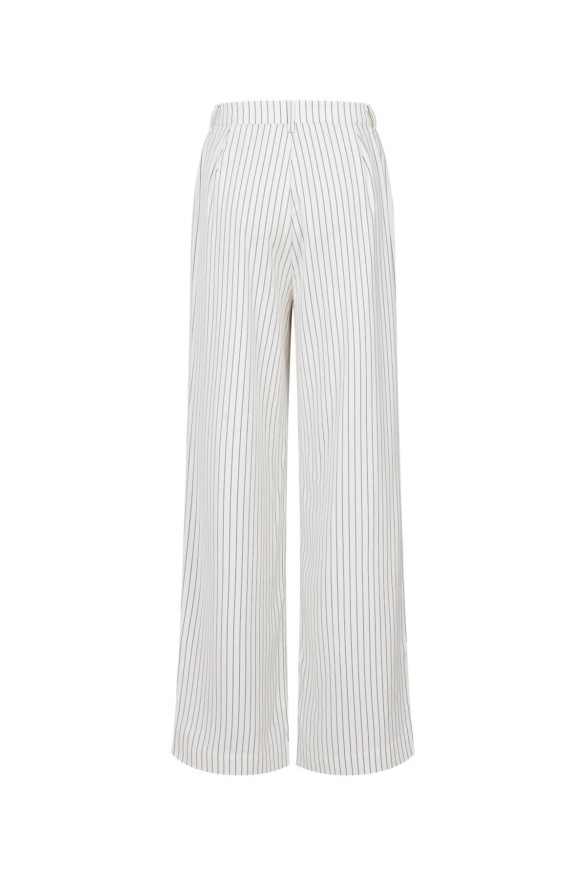 Stripe Wide Leg Pants