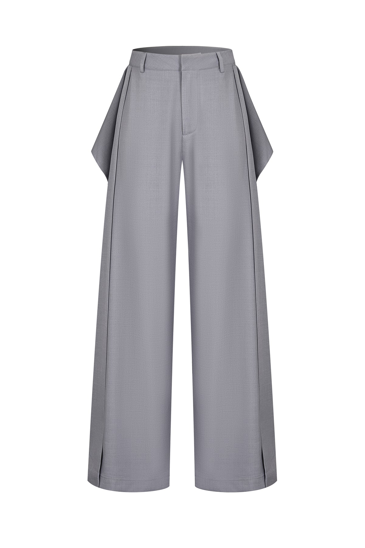 Joelle Woven Draped Cape Inspired Pants