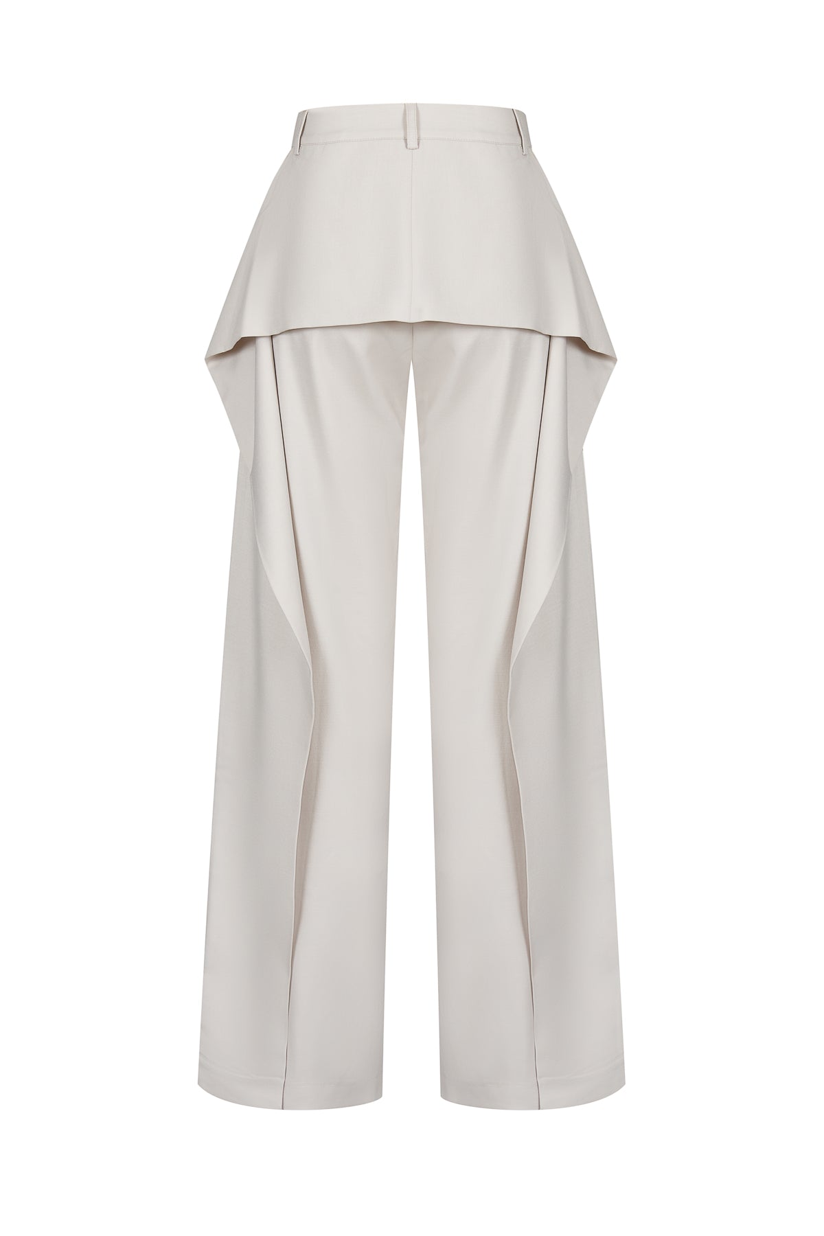 Joelle Woven Draped Cape Inspired Pants