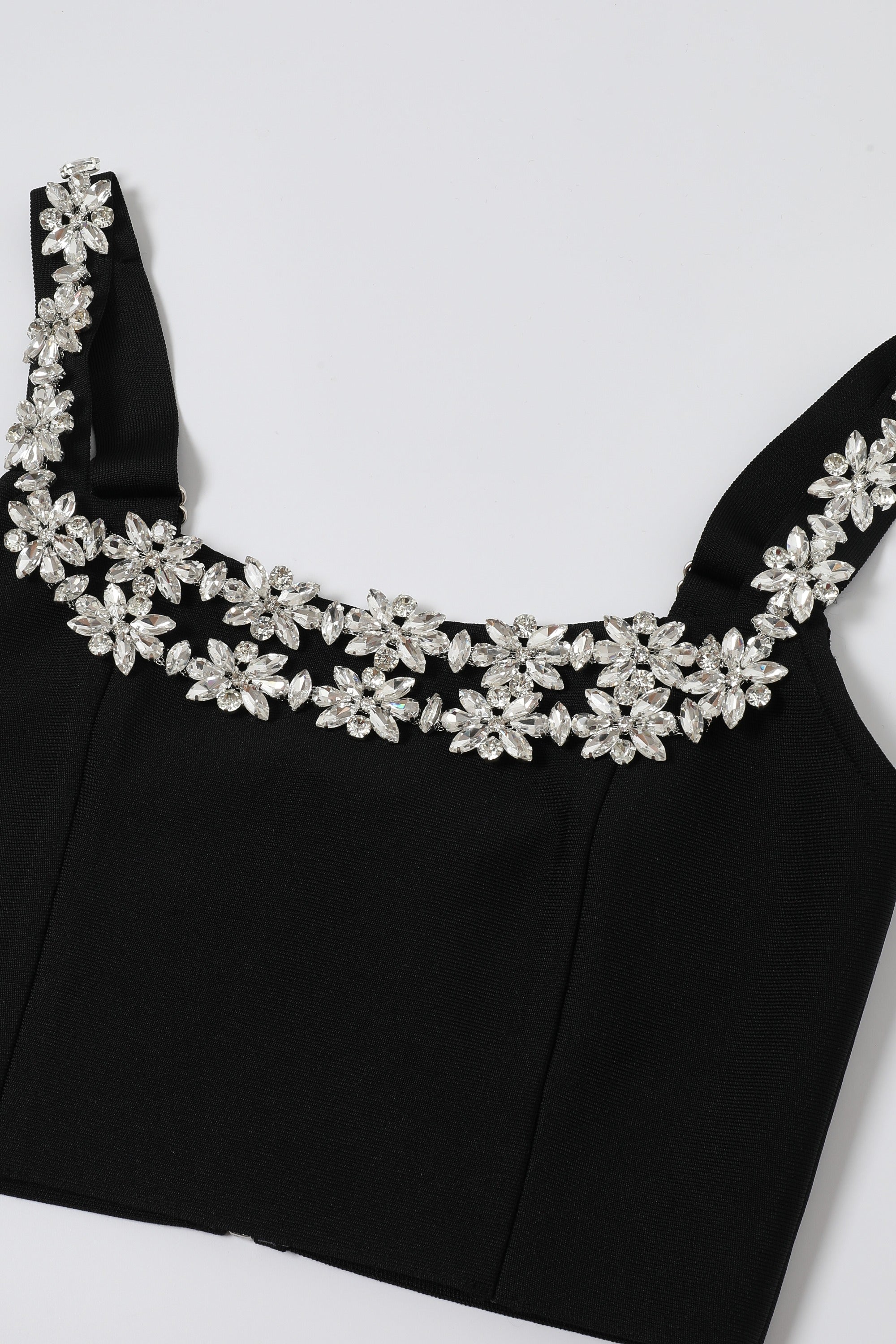 Daisy Edge Embellished Top and Pants Set