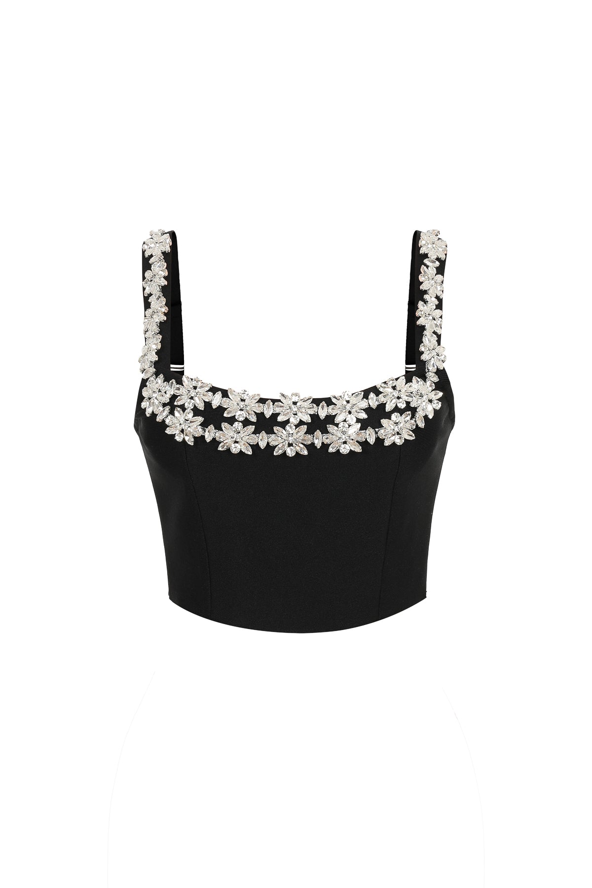 Daisy Edge Embellished Top and Pants Set