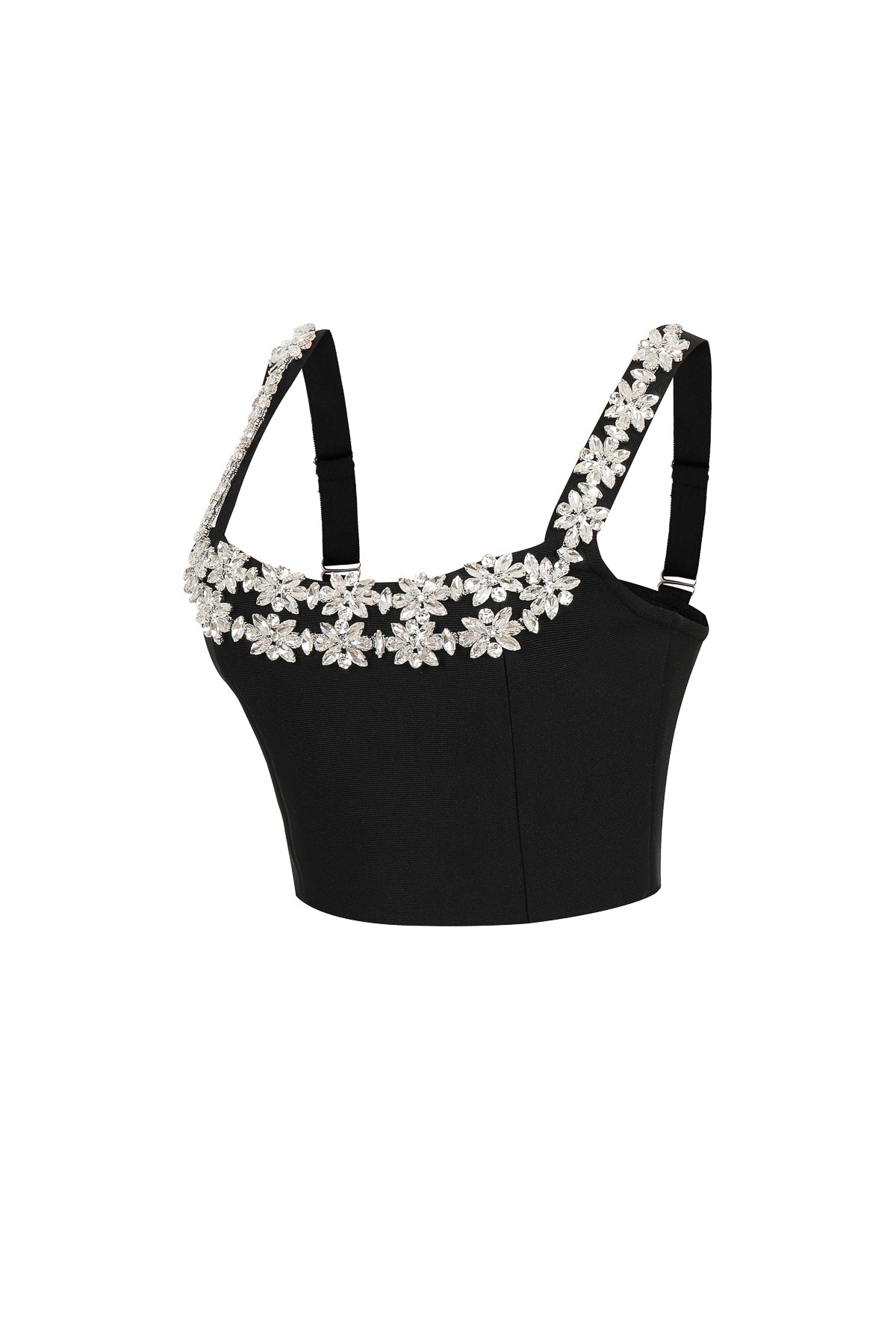 Daisy Edge Embellished Top and Pants Set