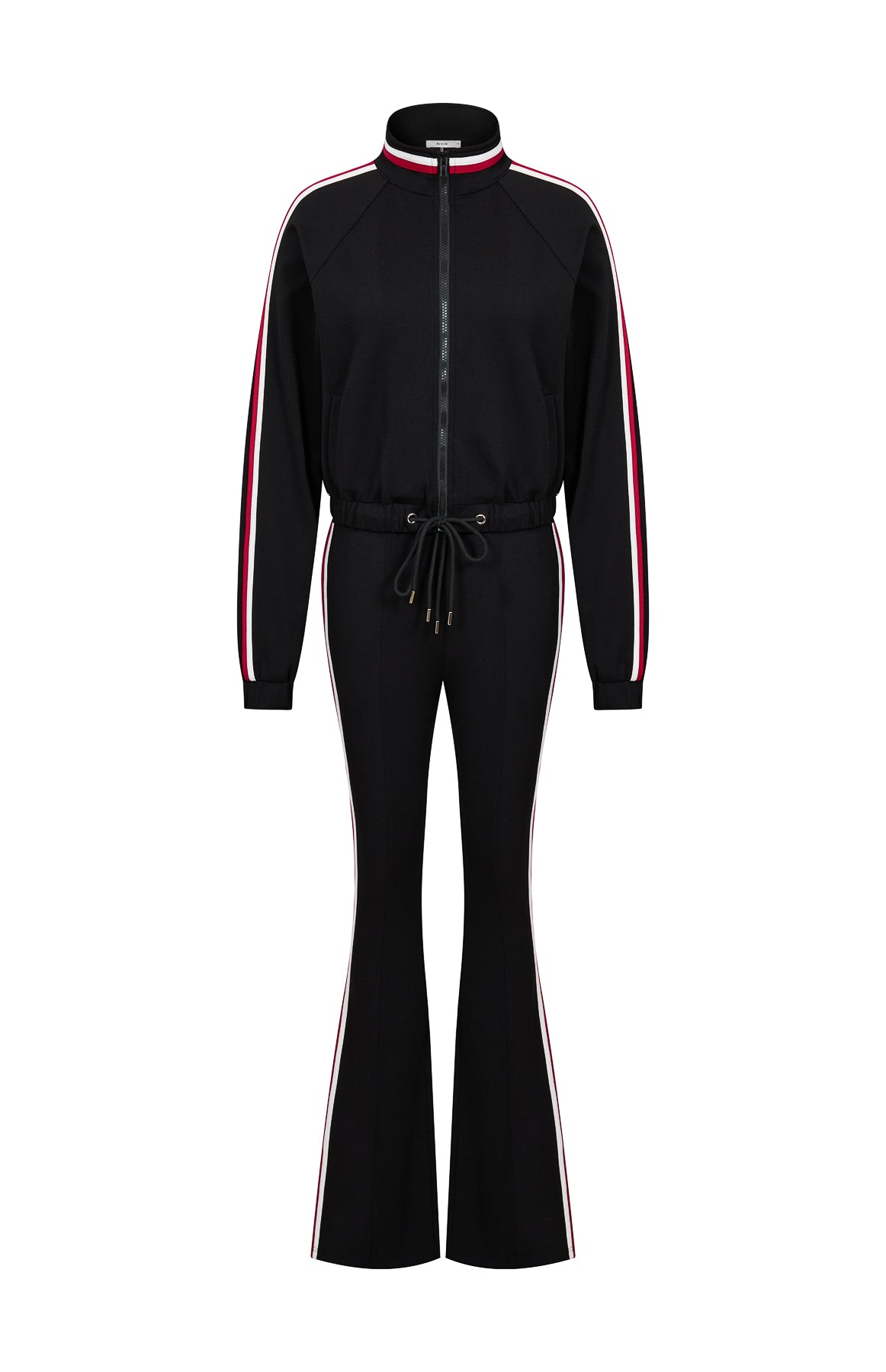 2 Tone Stripe Jacket Pant Set