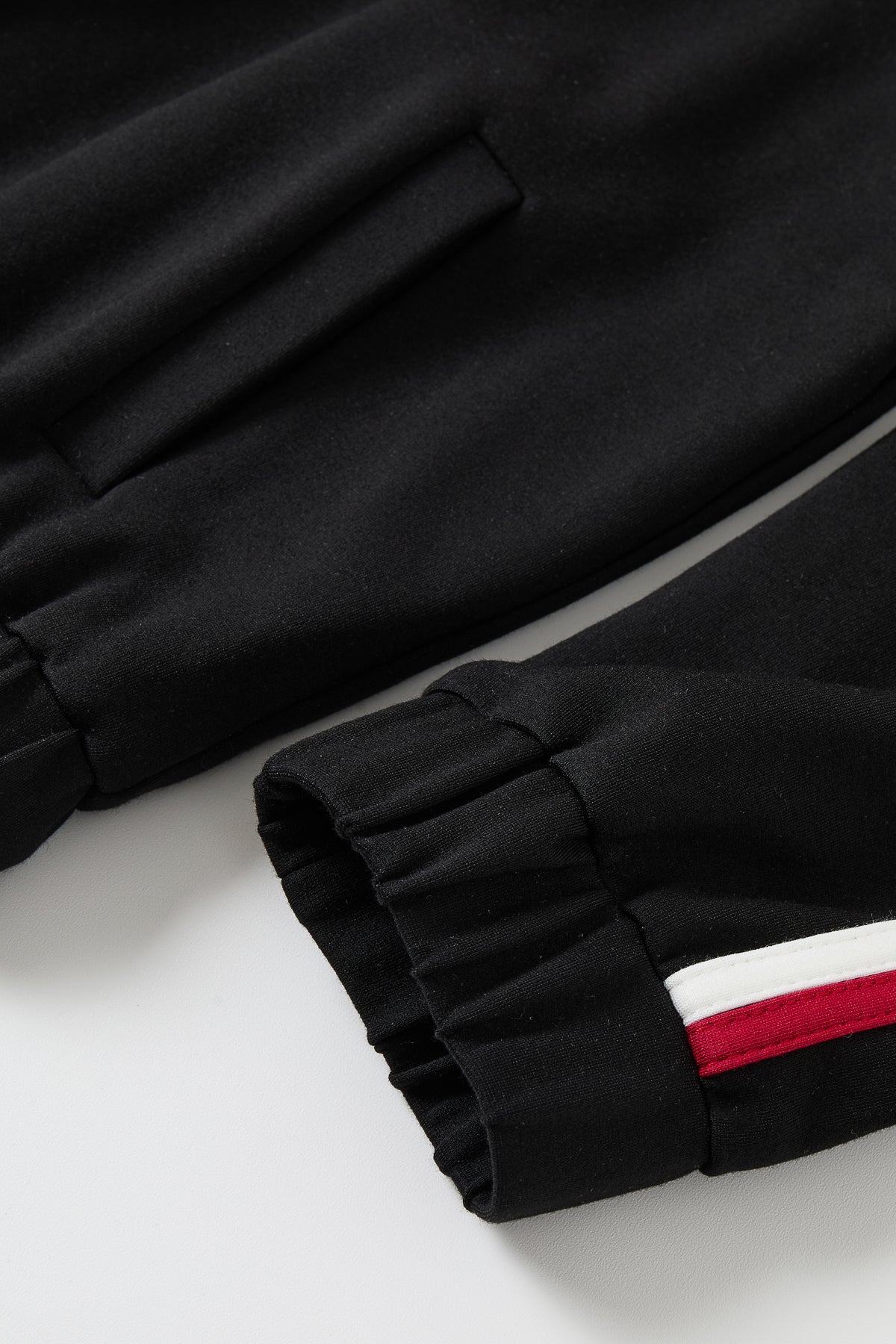 2 Tone Stripe Jacket Pant Set