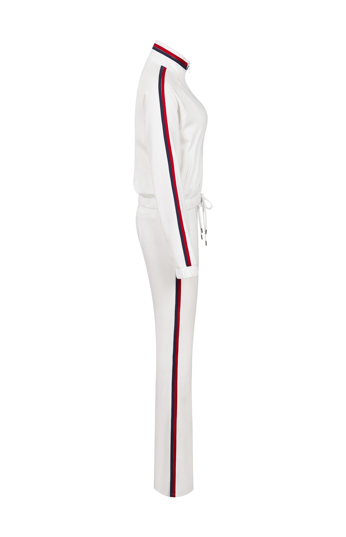 2 Tone Stripe Jacket Pant Set