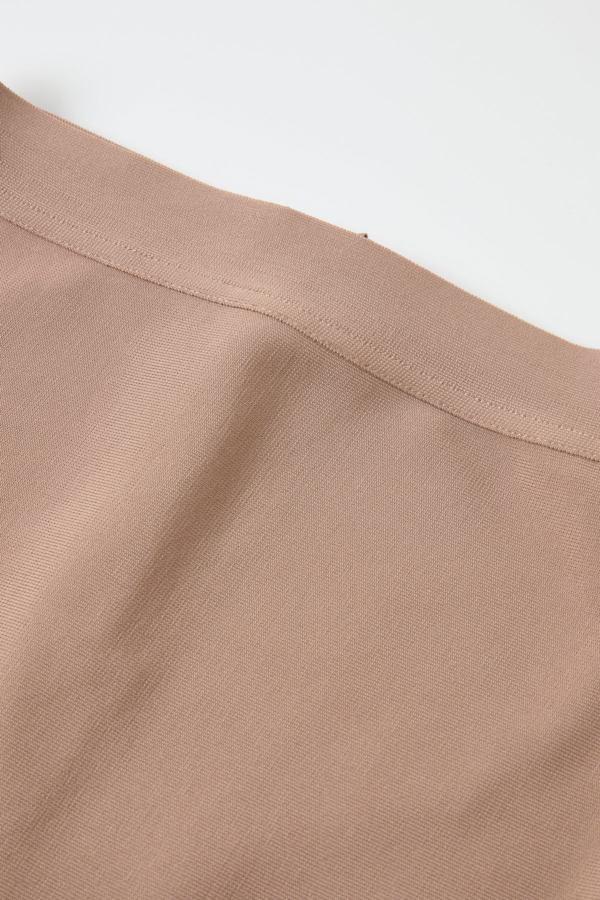 bandage top with rhinestones and flared skirt