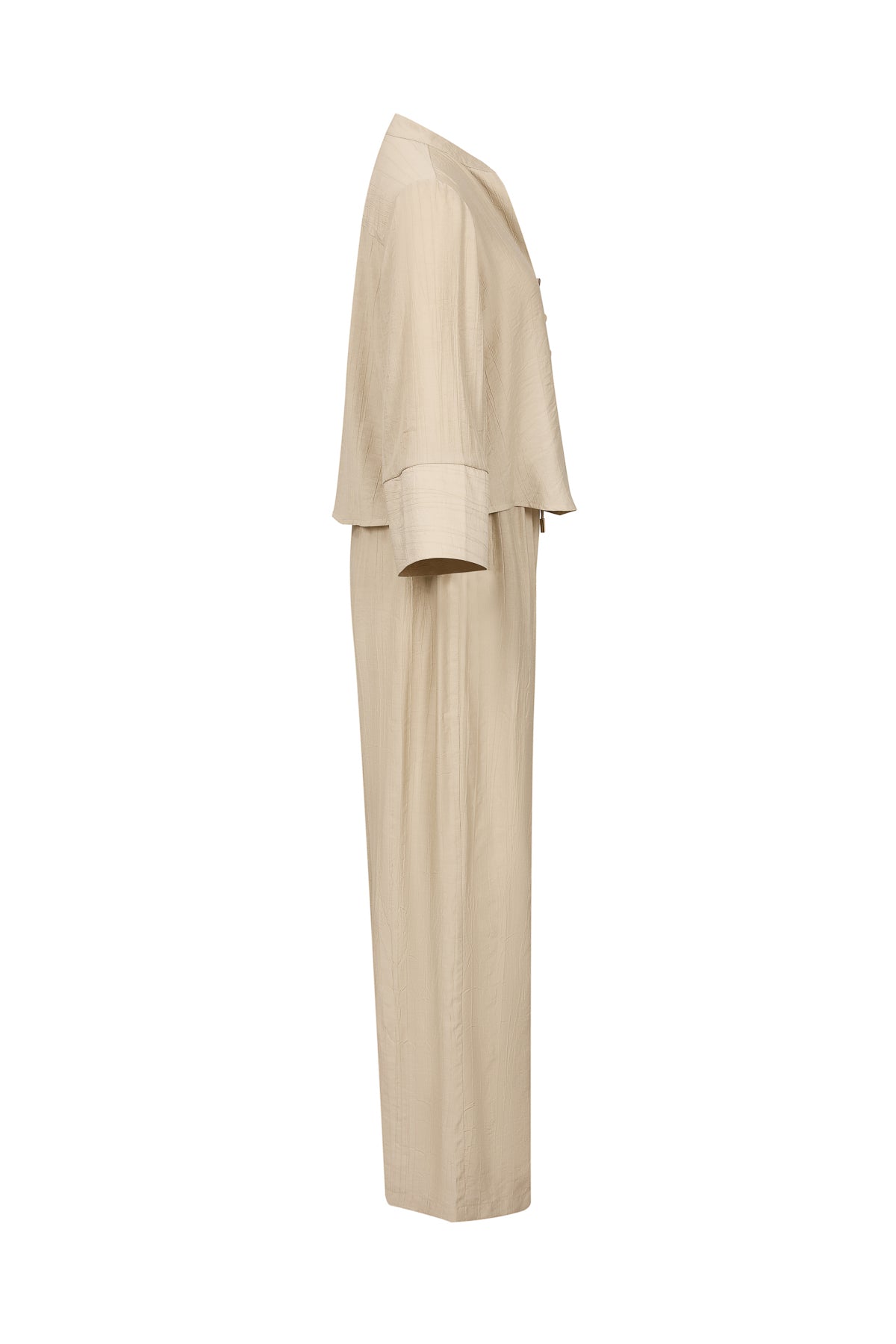 Oversized Fit Long Sleeve Top with pants set