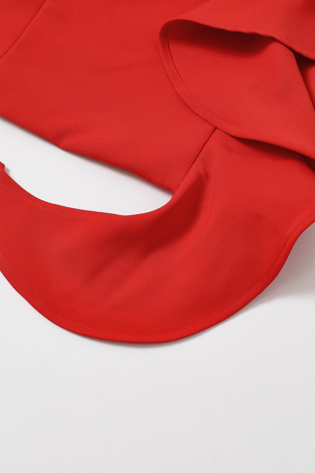 Colette One Shoulder Ruffle Woven Top