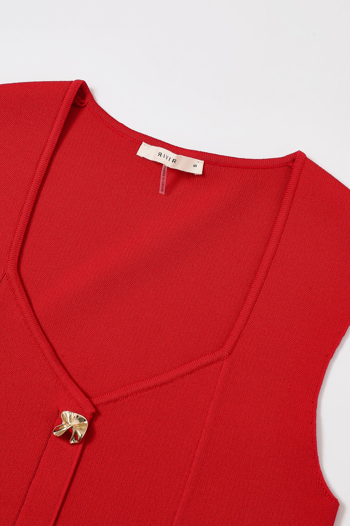 Heart Shape Knit Top