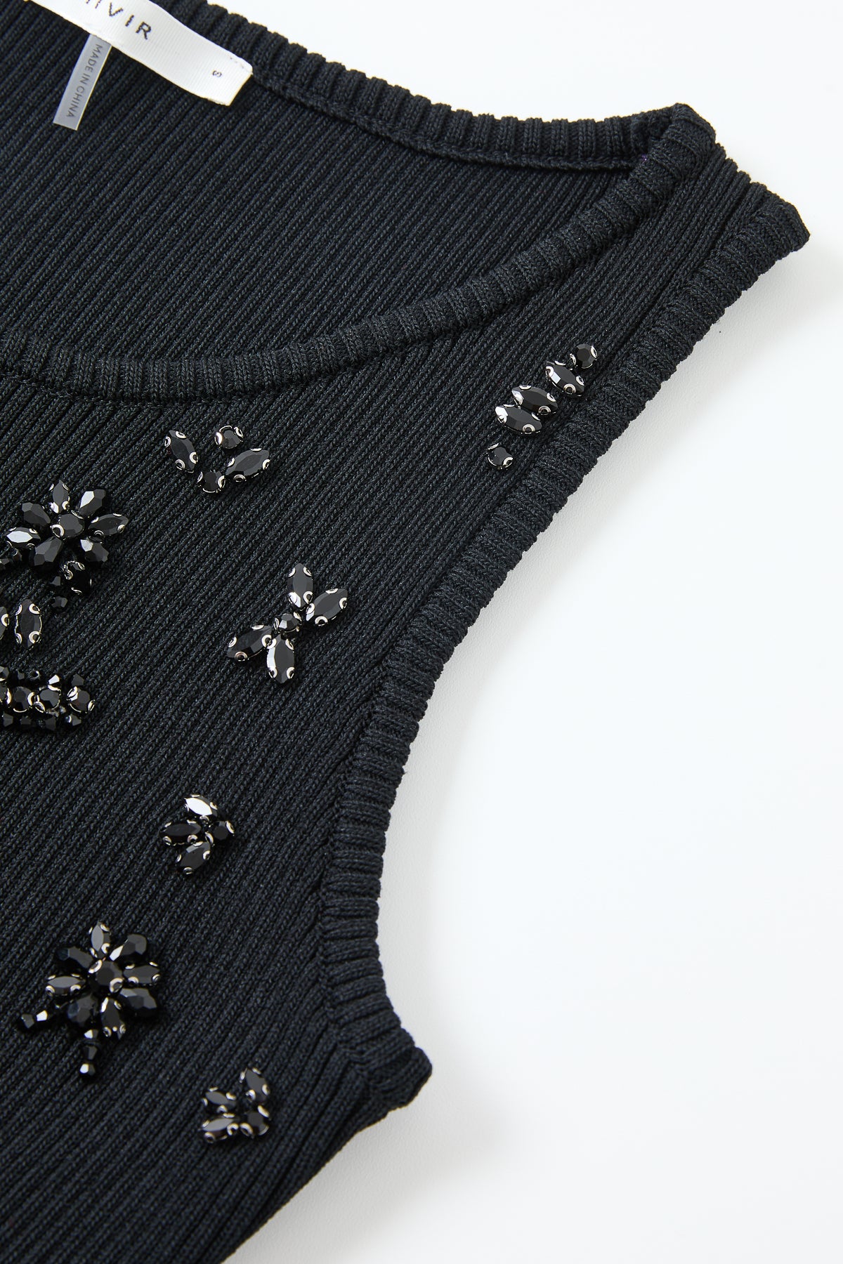 Embellished Knit Top