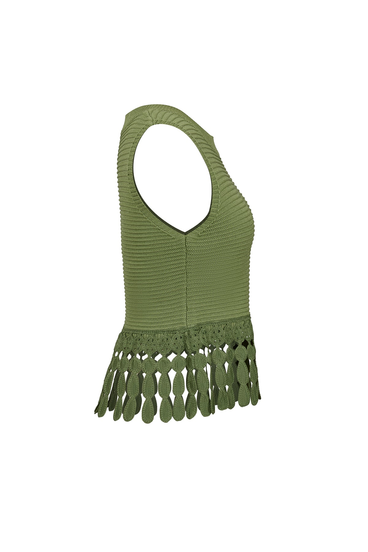 Knit Fringe Top