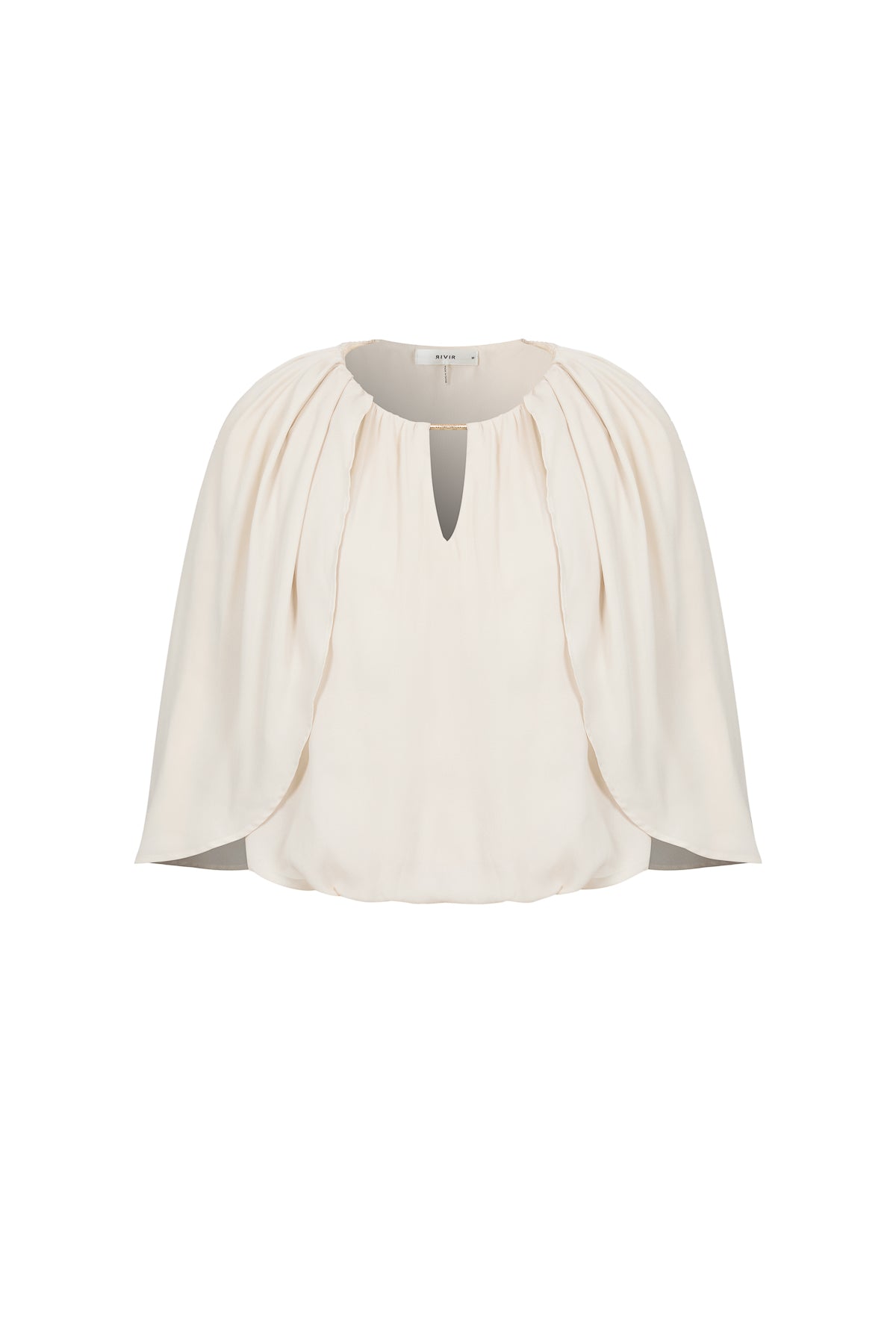 Shirred Cape Top
