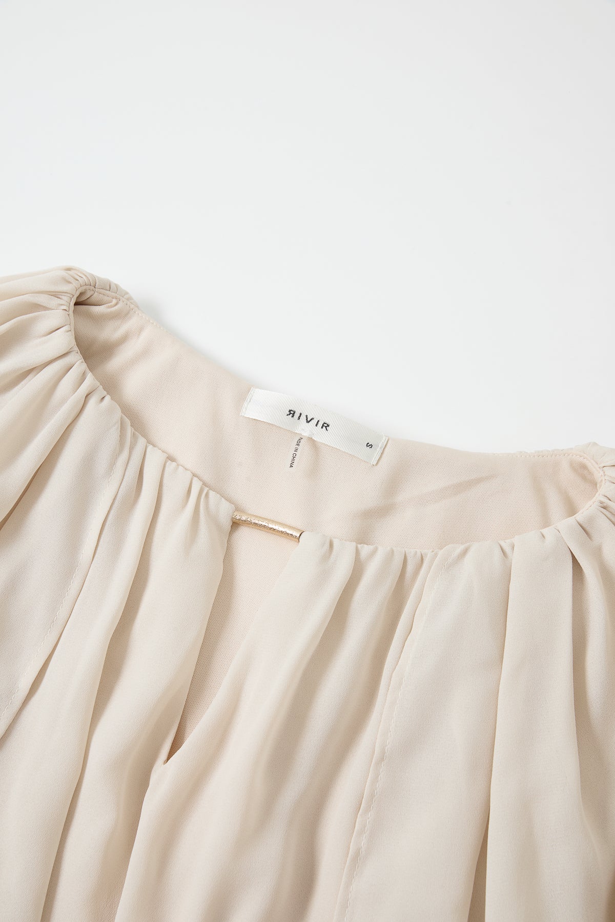 Shirred Cape Top