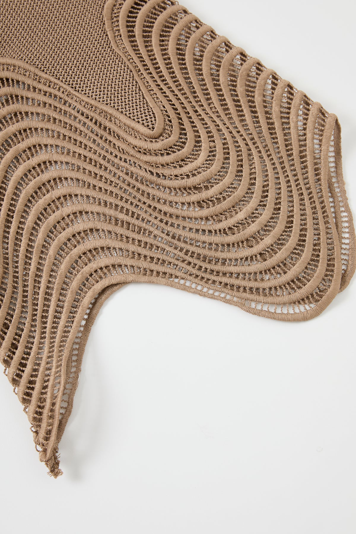 Wave Detail Knit Top