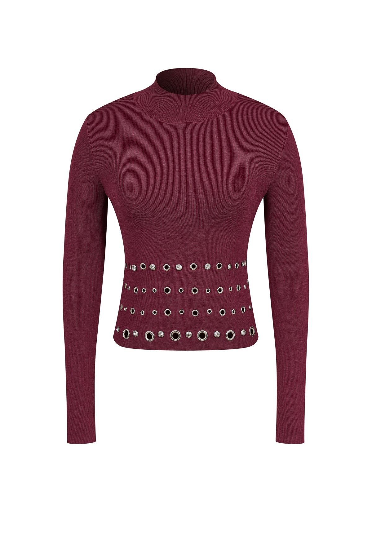 Grommet Studs Detail Top