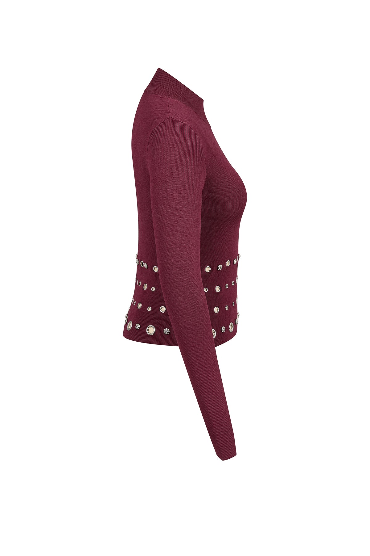 Grommet Studs Detail Top