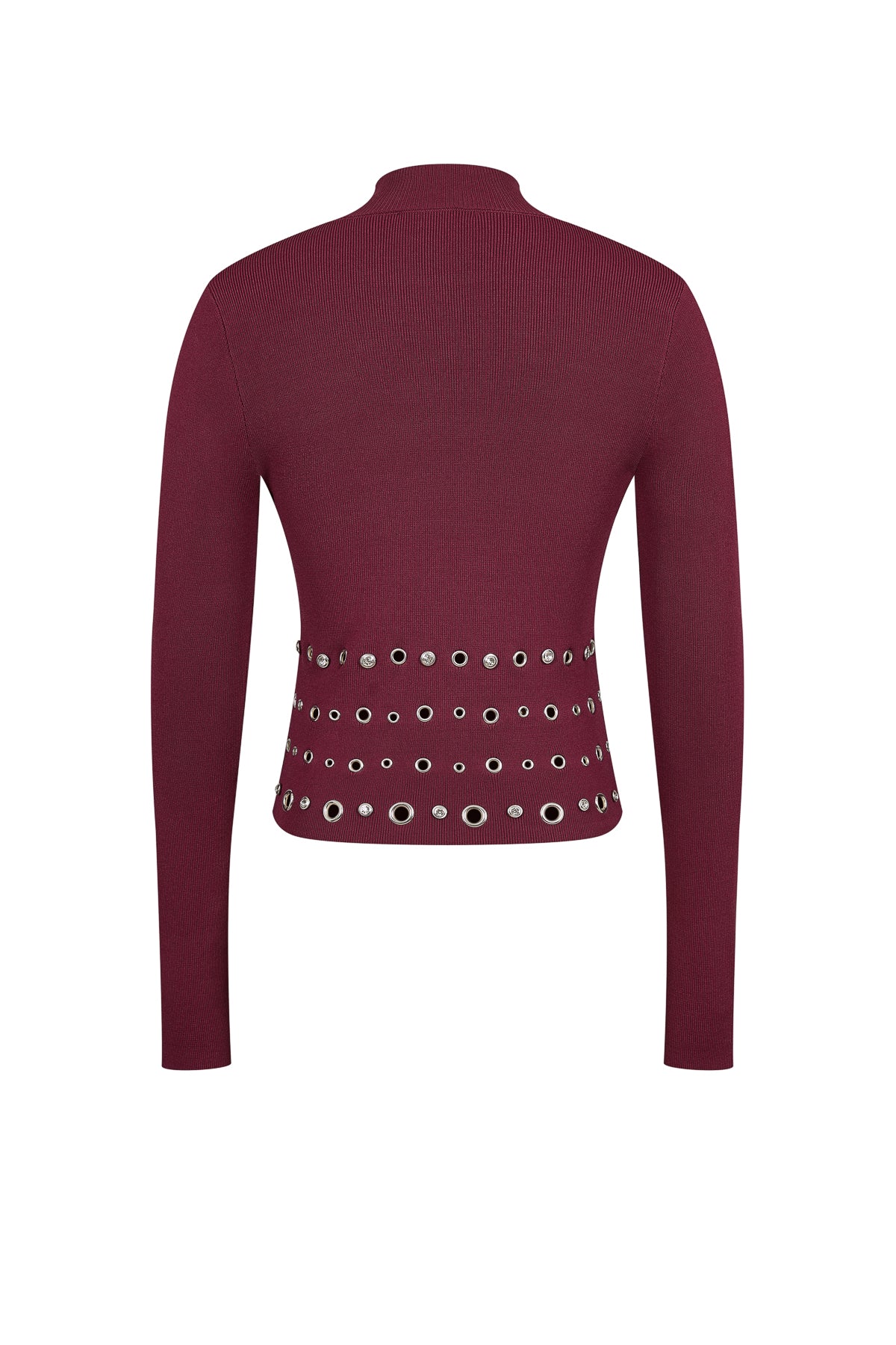 Grommet Studs Detail Top