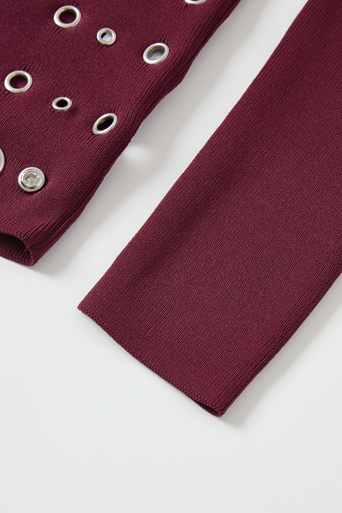 Grommet Studs Detail Top