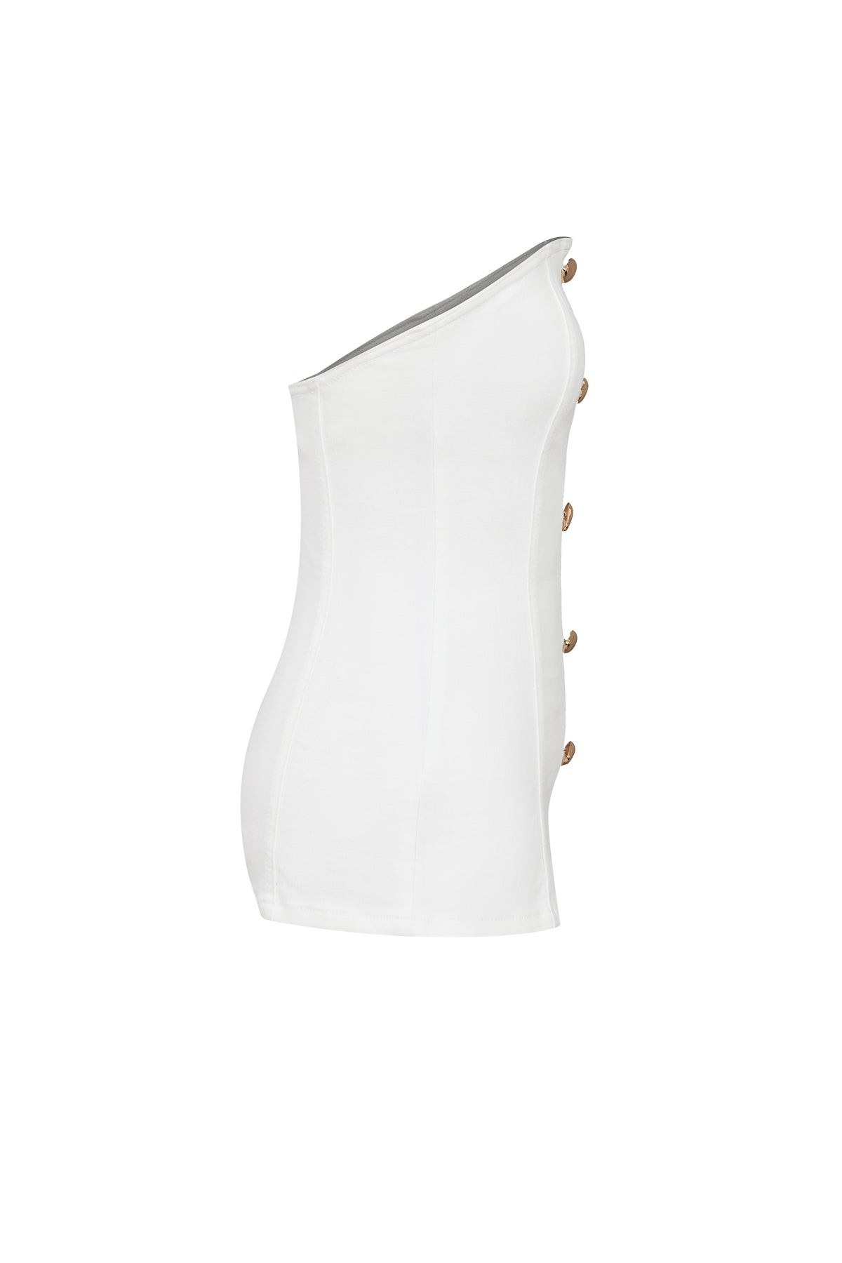 Nyla Strapless Denim Top