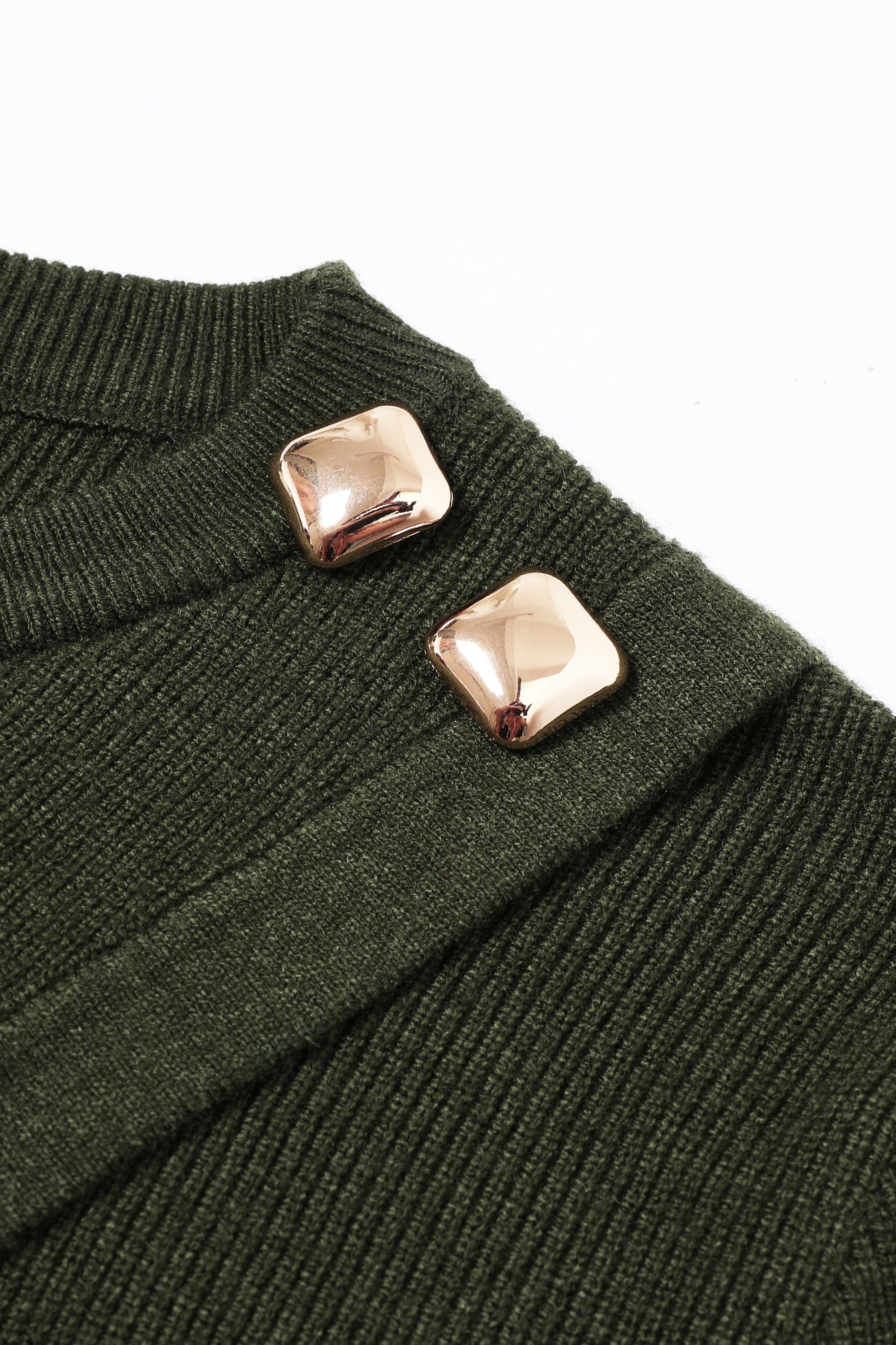 The Audrey Knit Overlay Long Sleeve Top