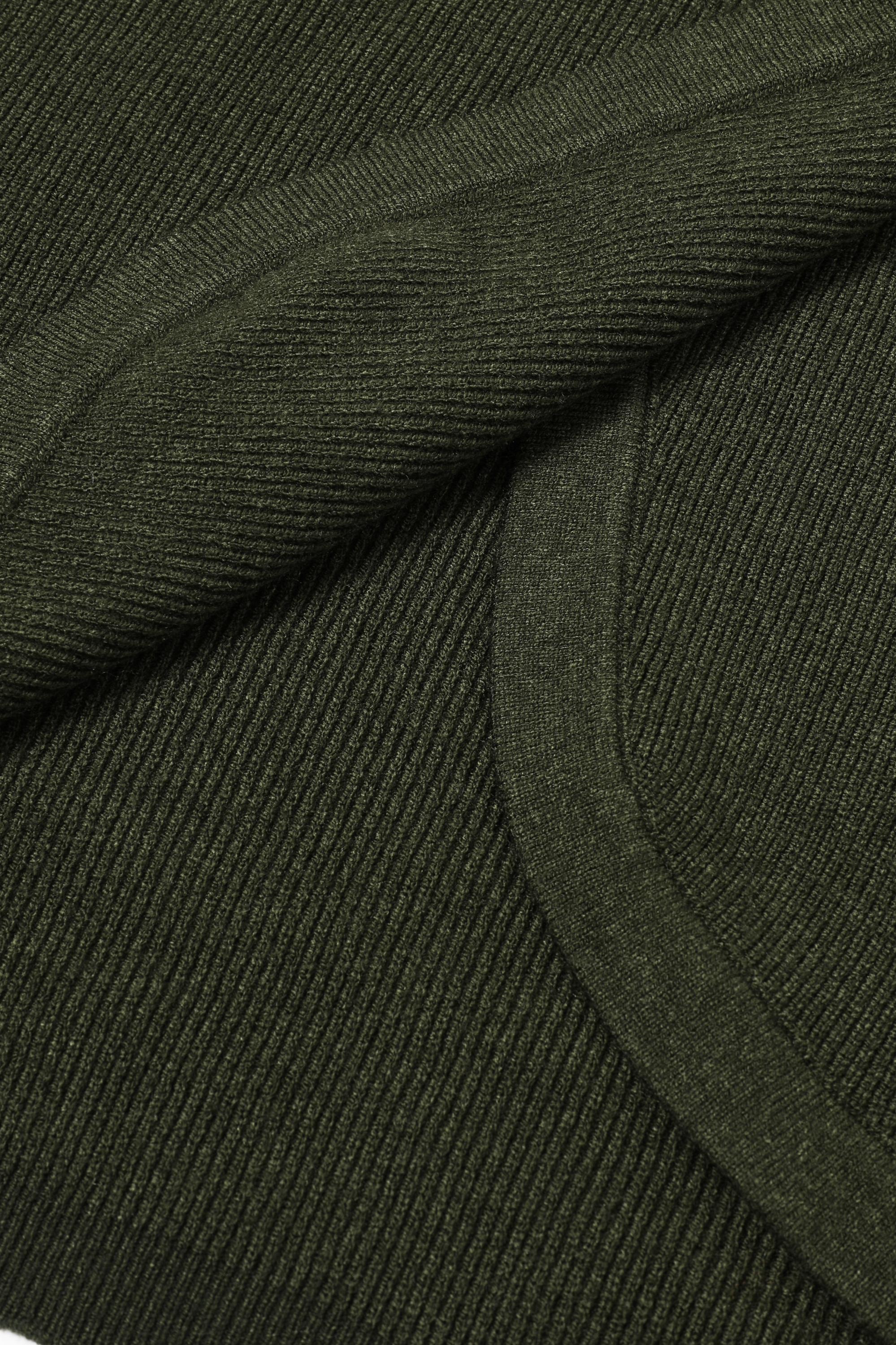 The Audrey Knit Overlay Long Sleeve Top