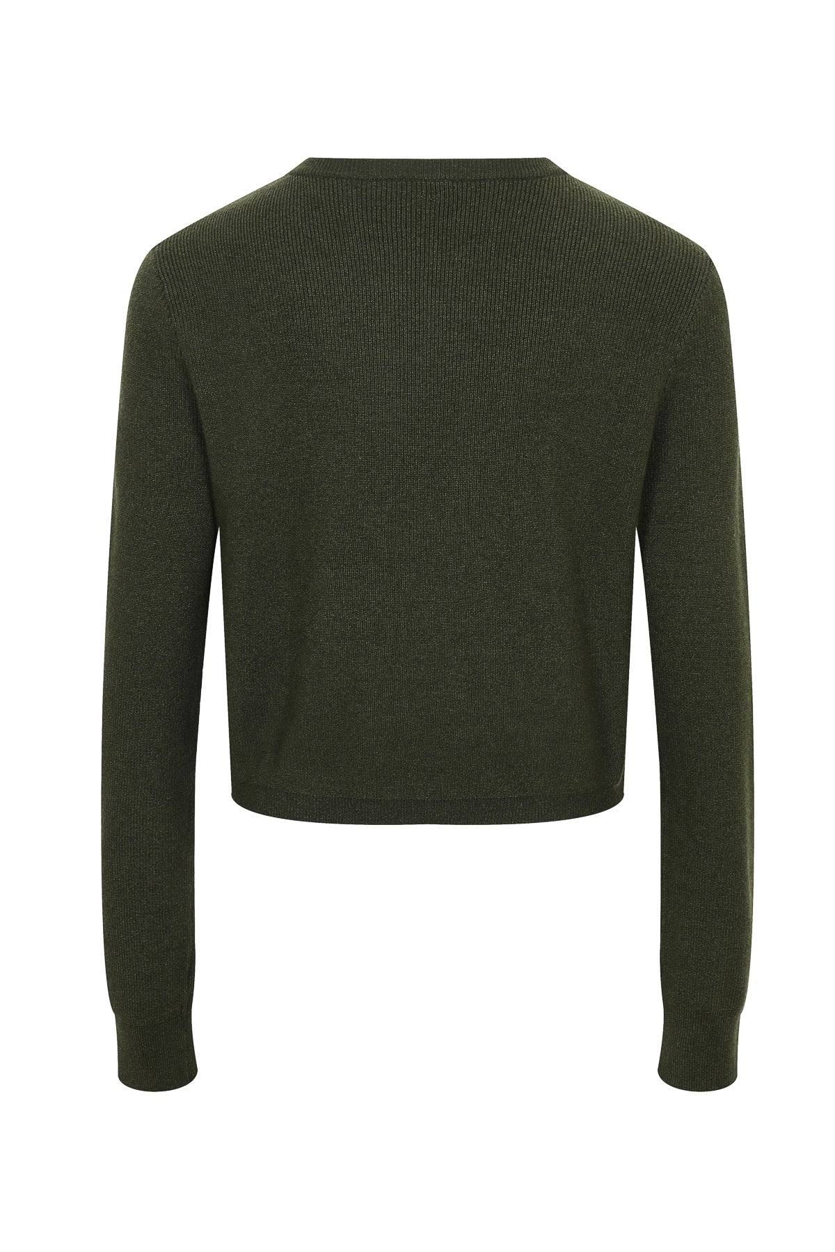 The Audrey Knit Overlay Long Sleeve Top