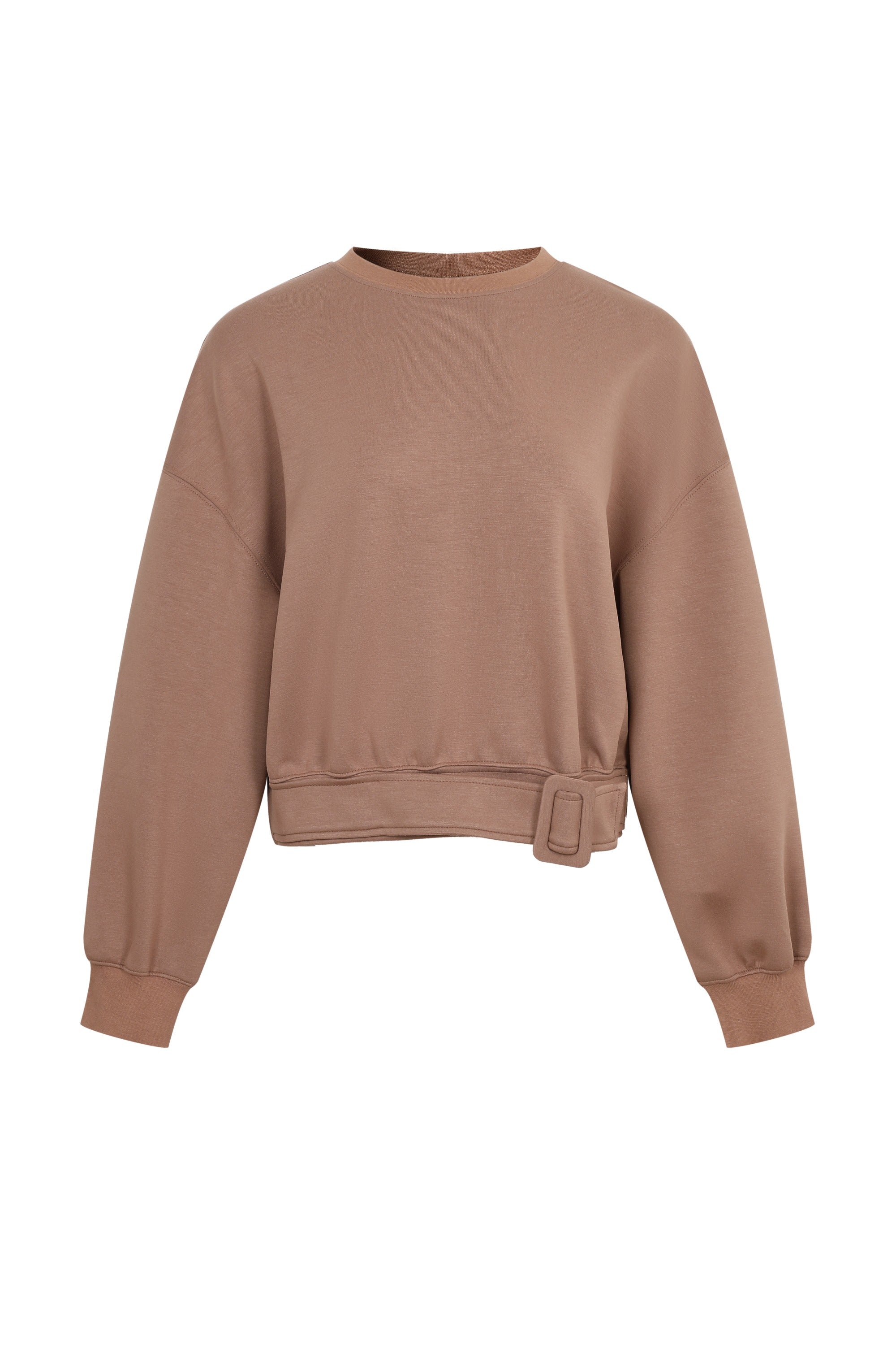 Everyday Ease Sweatshirt With Belt