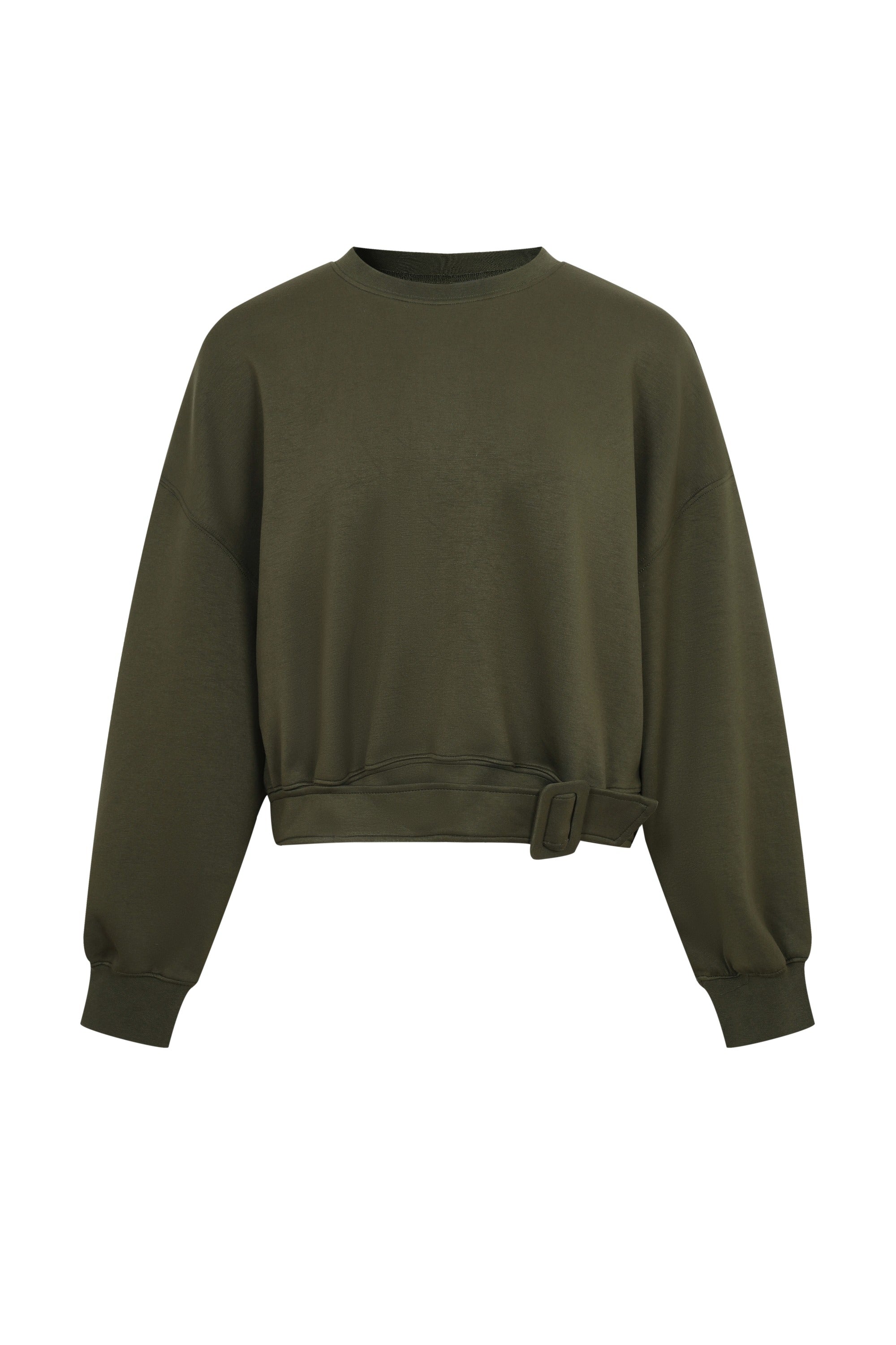 Everyday Ease Sweatshirt With Belt