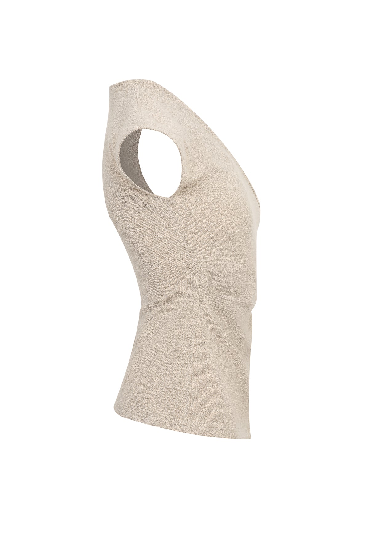 Elle Textured Knit Clasp Top