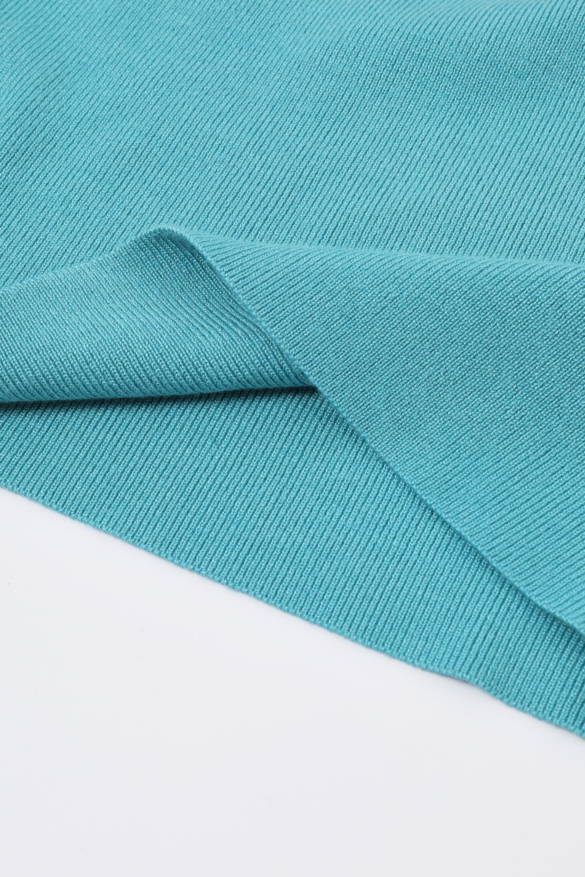 Valence Color Block Knit Tube Top