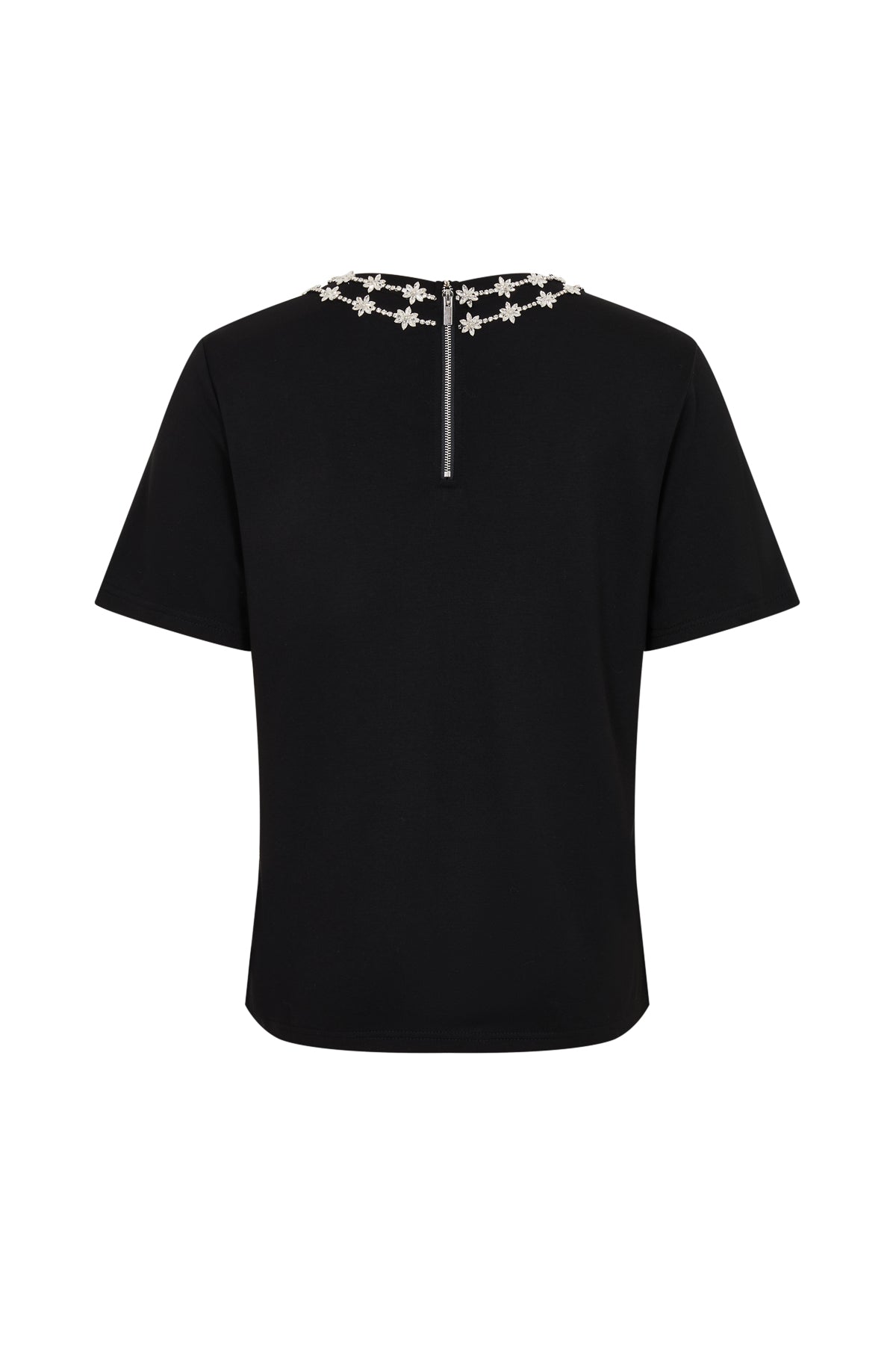 Rhinestone Embellished T-Shirt