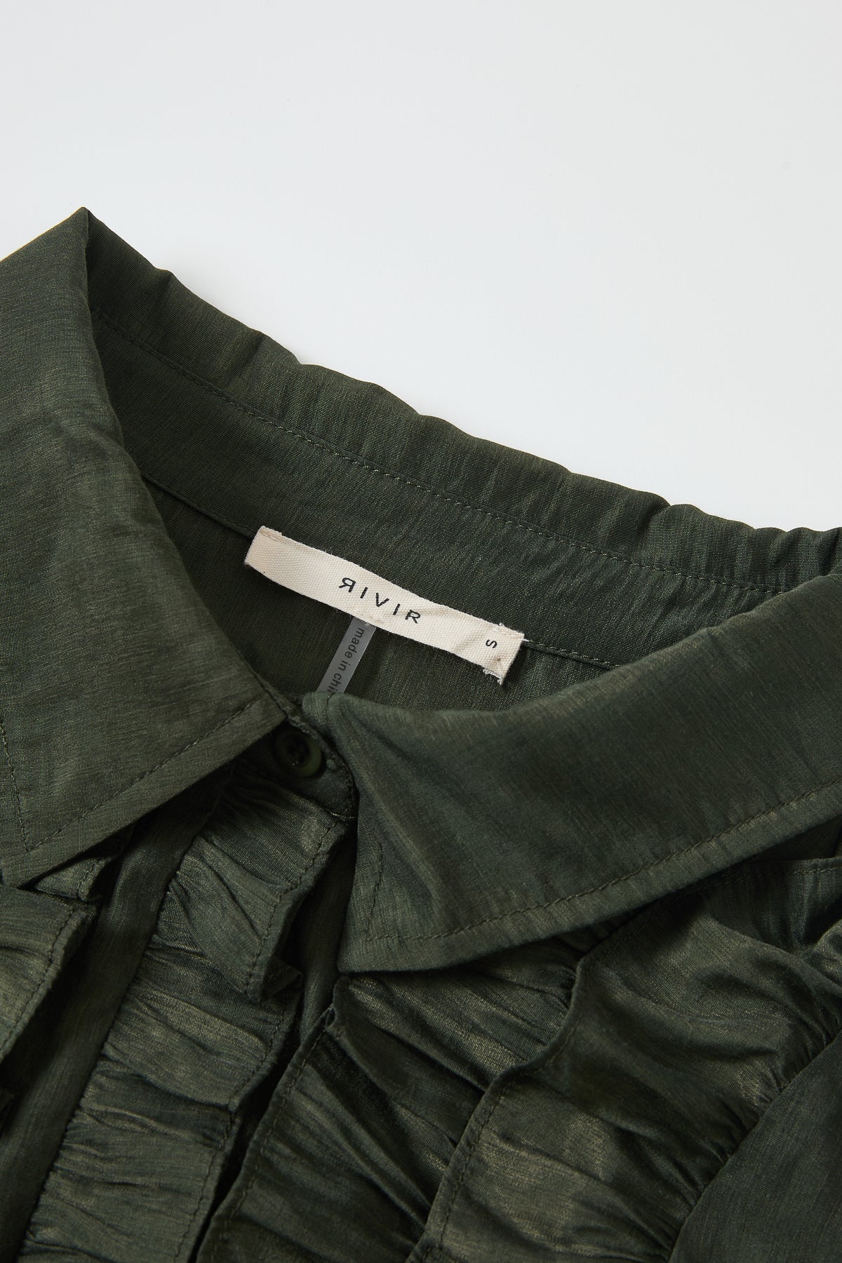 Celia Long Sleeve Ruffle Blouse