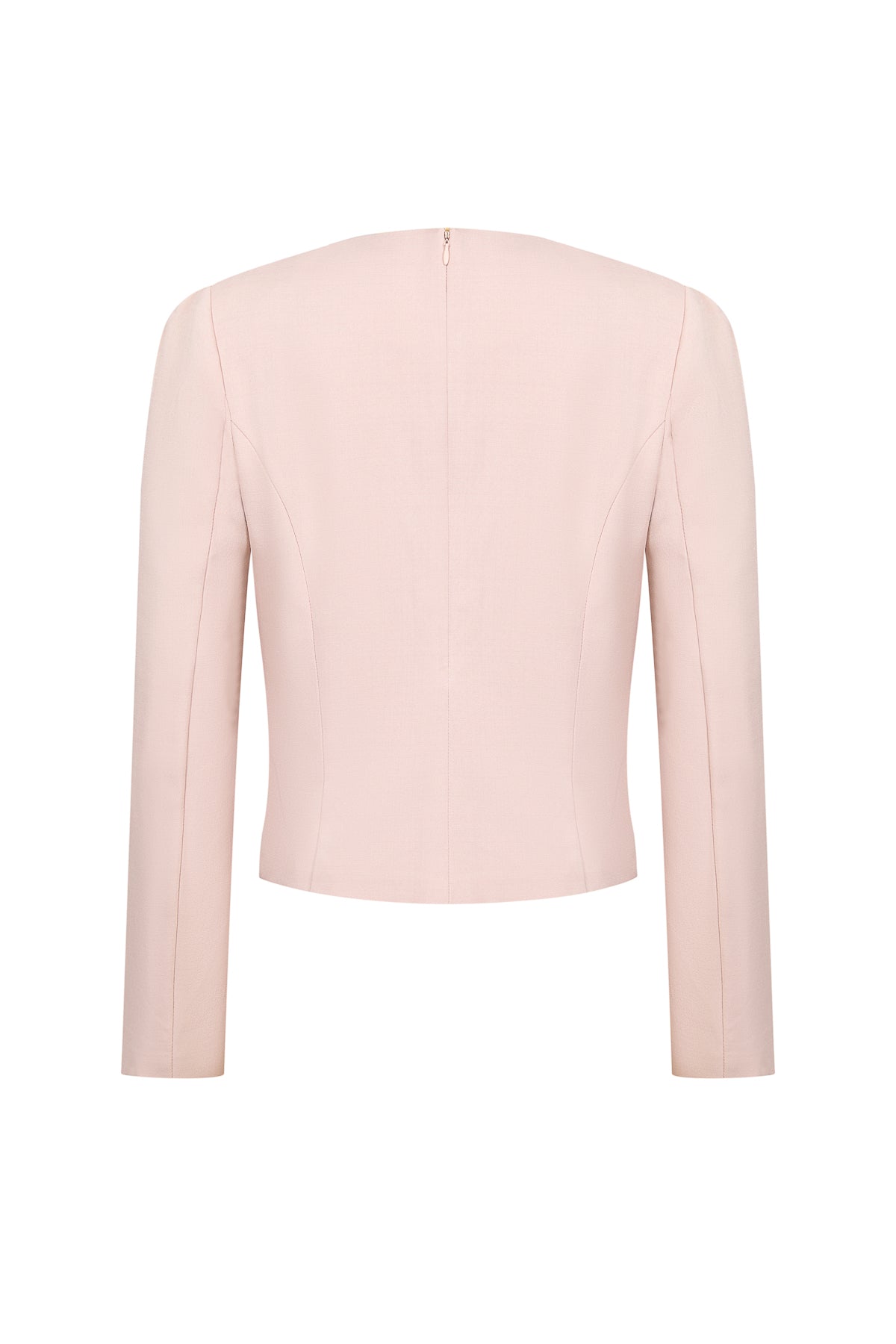 Joelle Ruched Long Sleeve Top With Bows