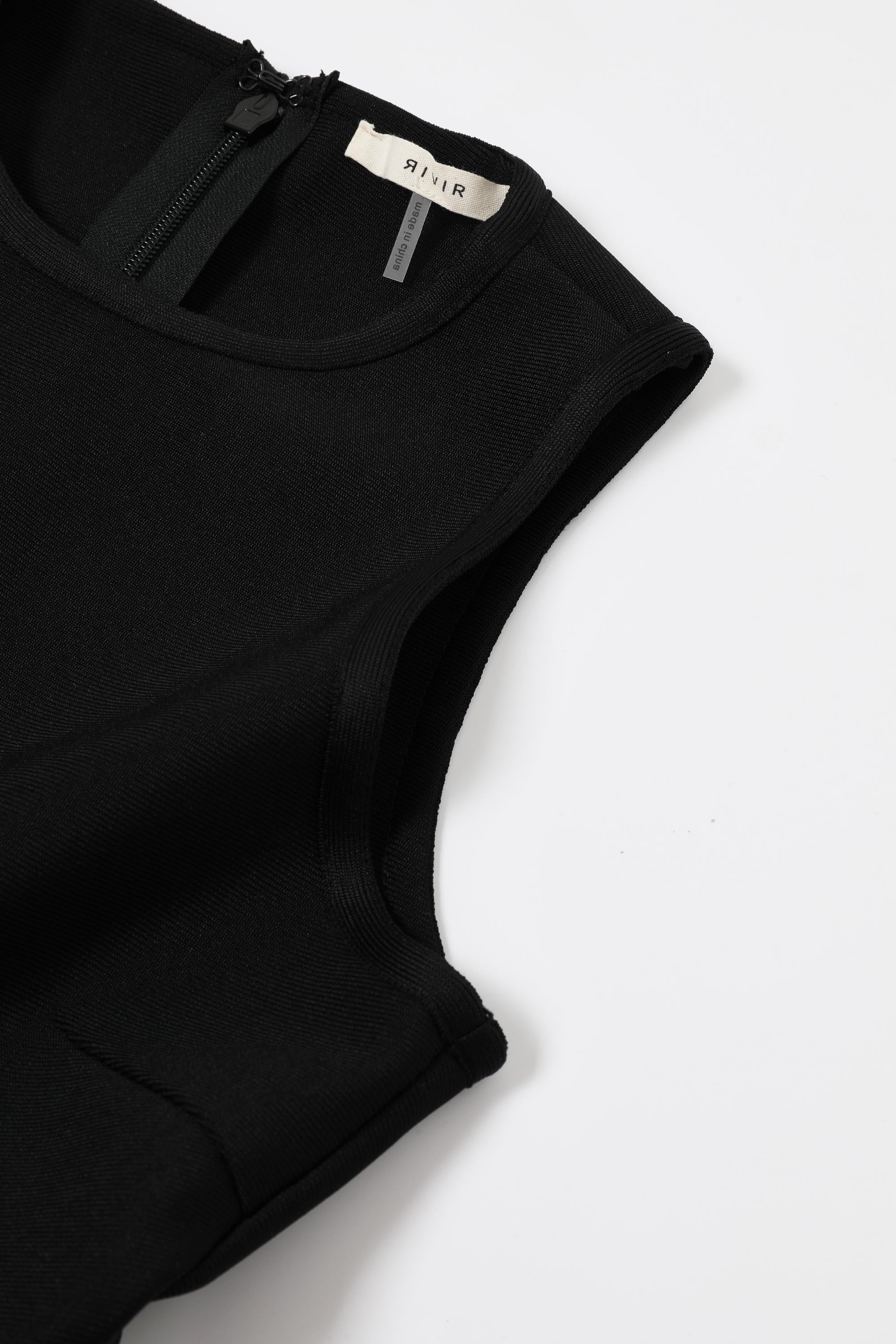 Isabeau Bandage Sleeveless Peplum Top with Bows